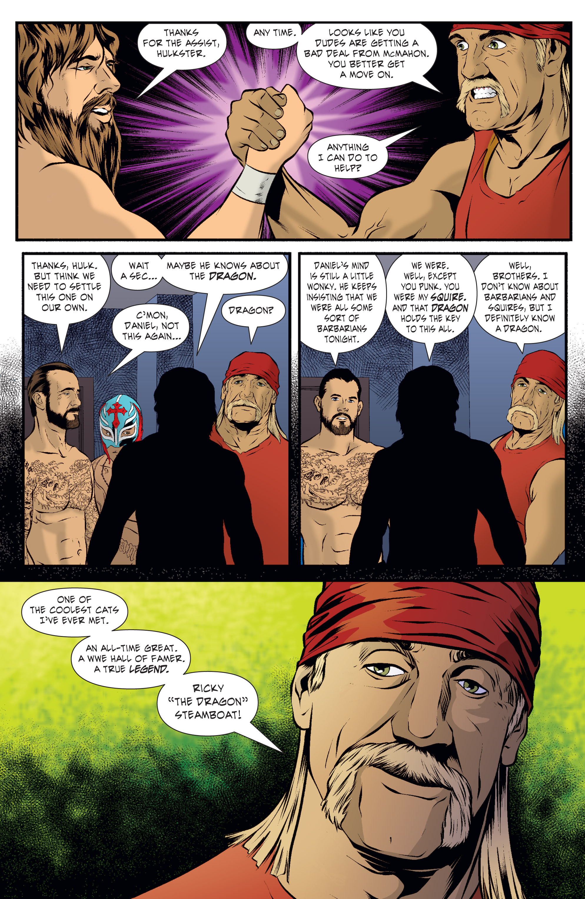 Read online WWE Superstars comic -  Issue #8 - 7
