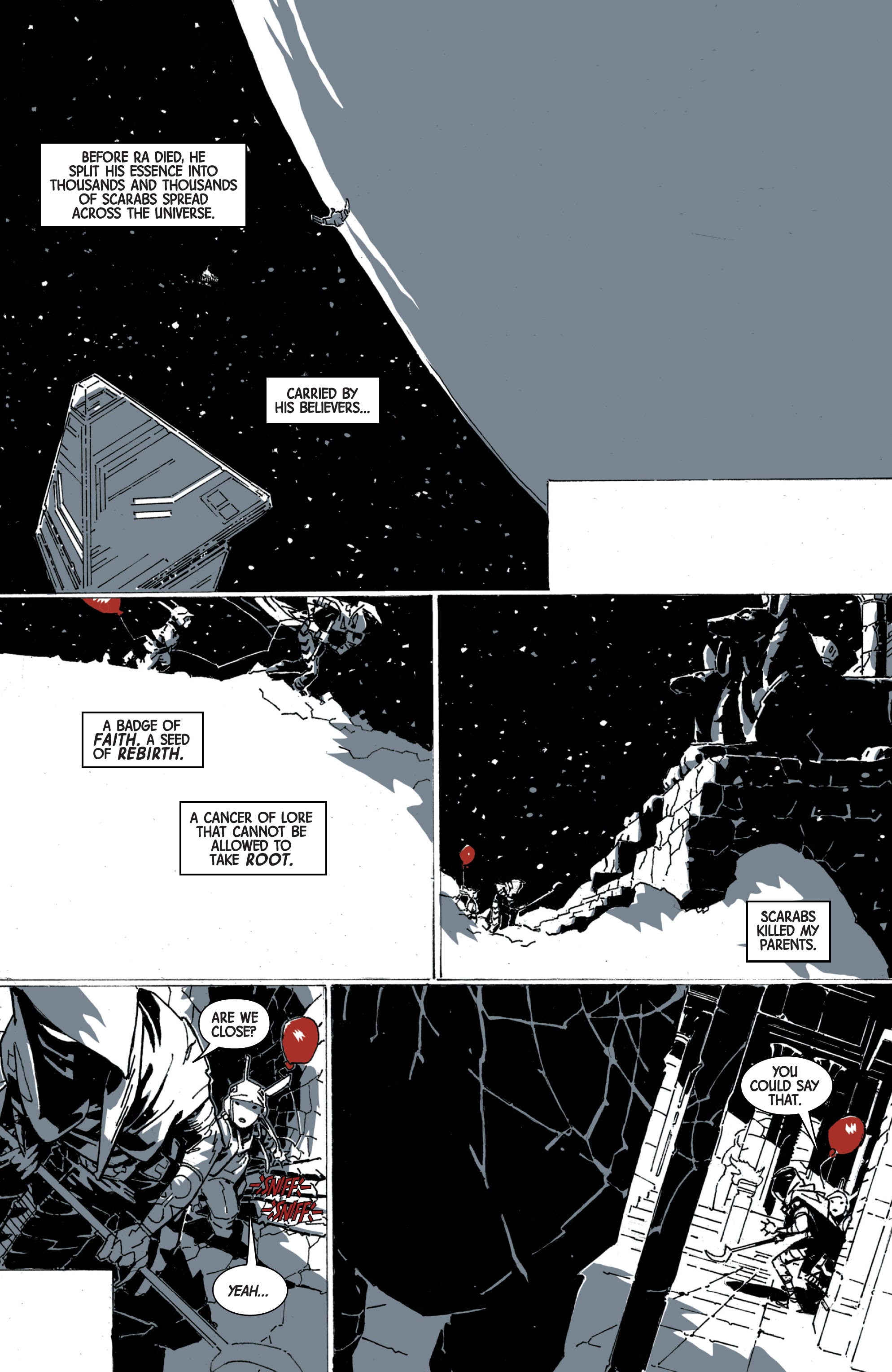 Read online Moon Knight: Black, White & Blood comic -  Issue #1 - 7