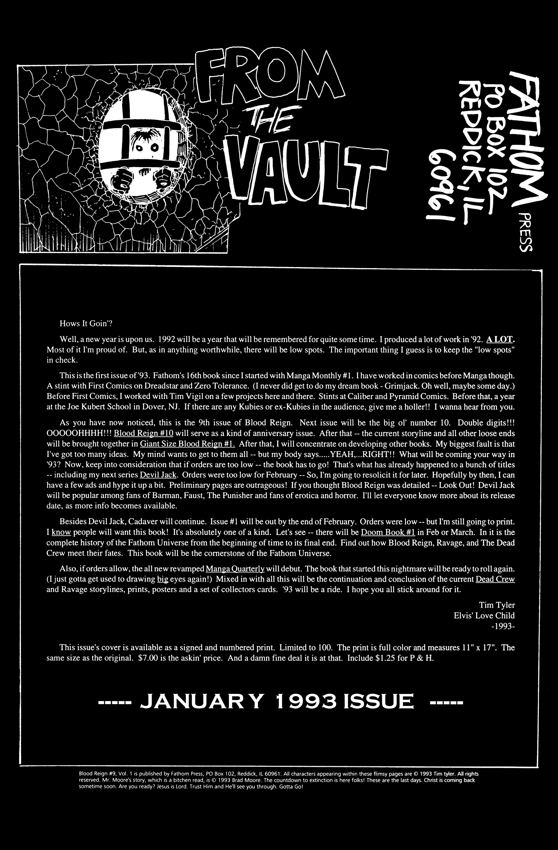 Read online Blood Reign comic -  Issue #9 - 2