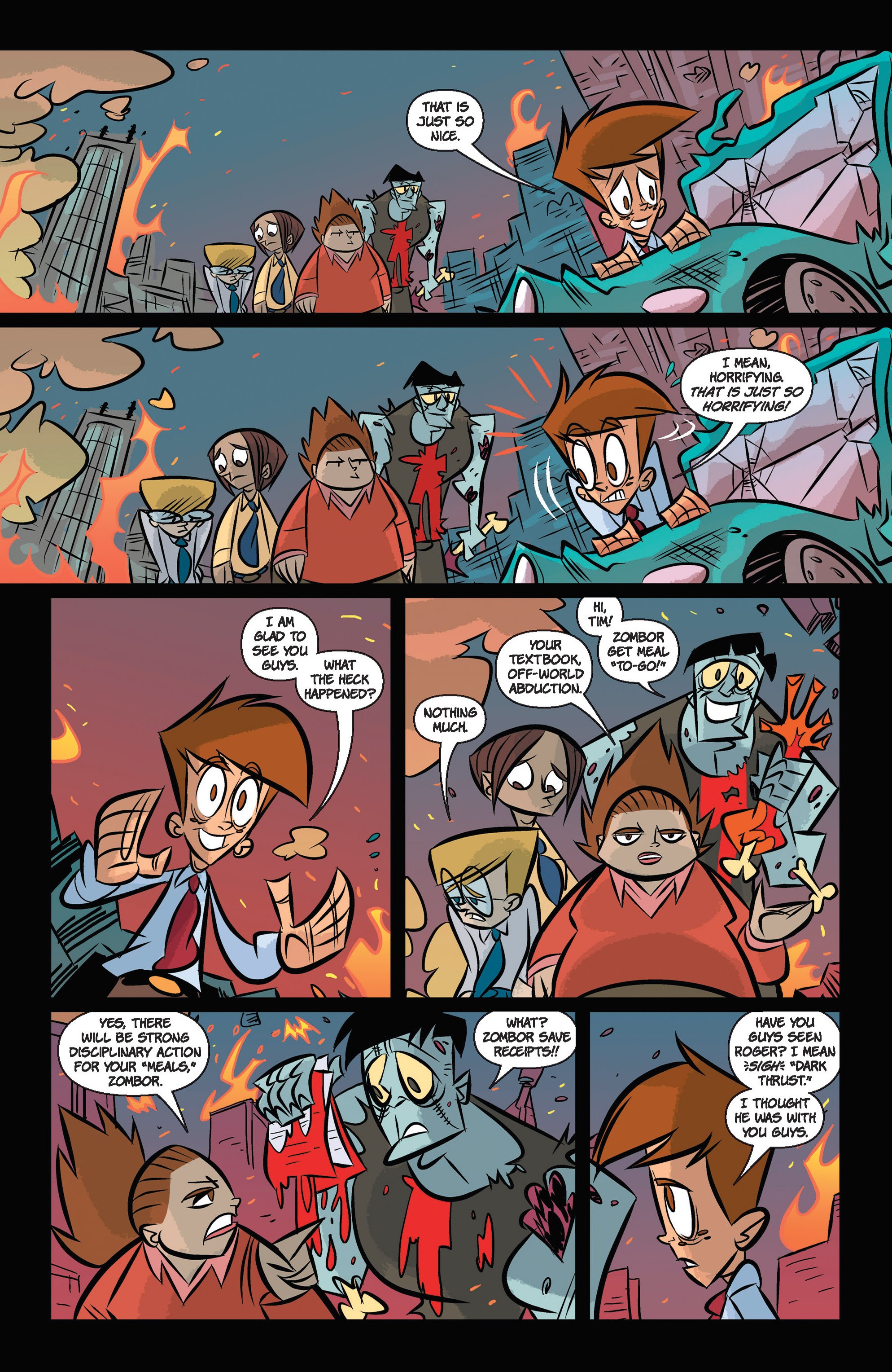 Read online Super Human Resources comic -  Issue #4 - 23