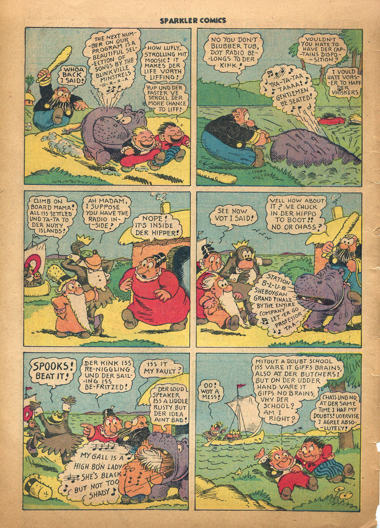 Read online Sparkler Comics comic -  Issue #29 - 4