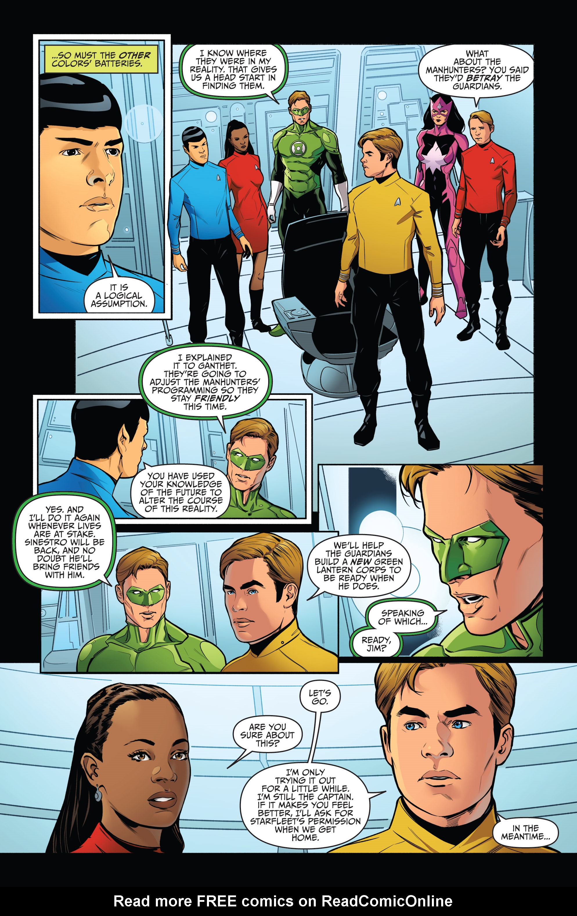 Read online Star Trek/Green Lantern (2016) comic -  Issue #6 - 19