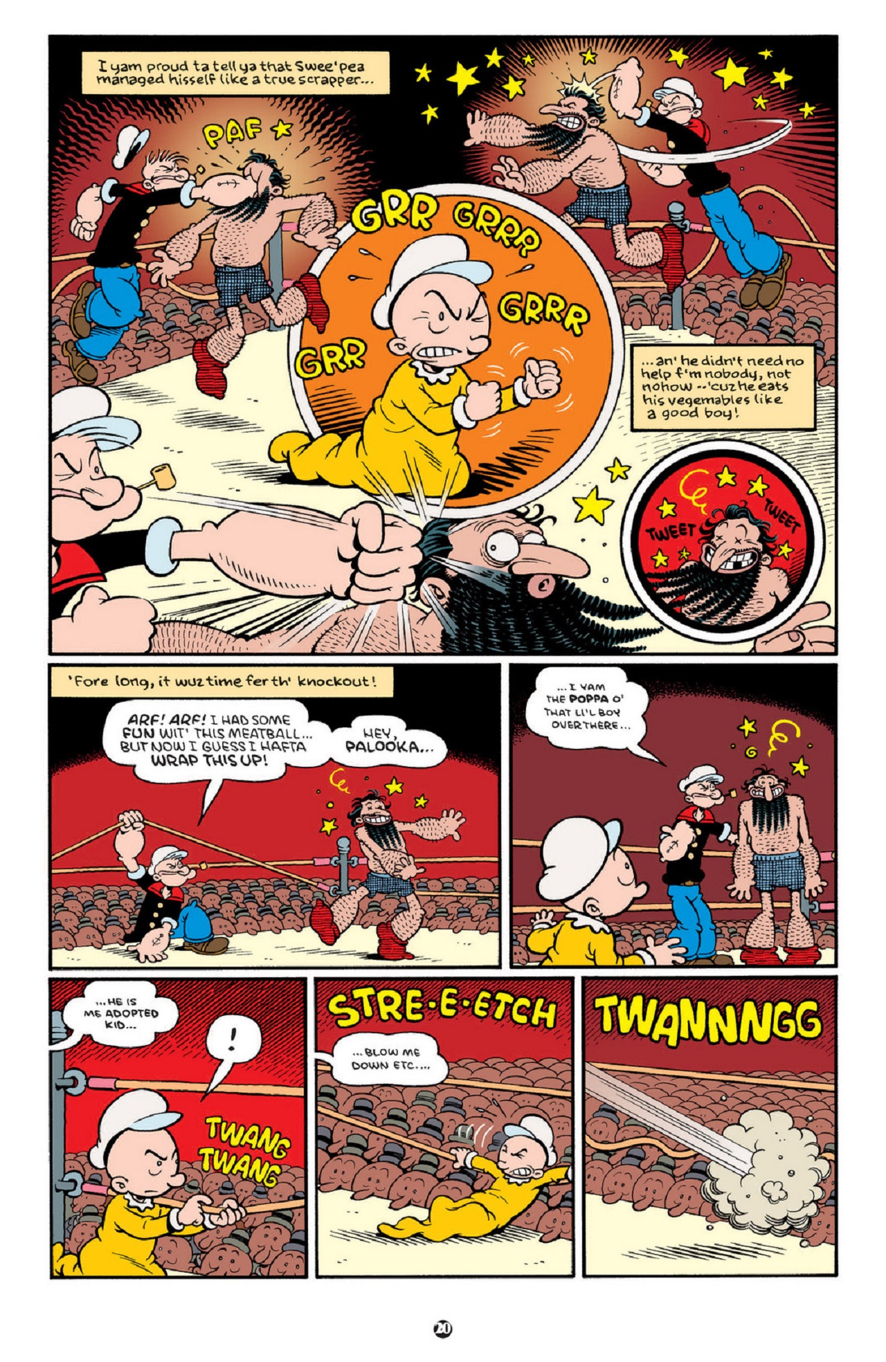 Read online Popeye (2012) comic -  Issue #12 - 22