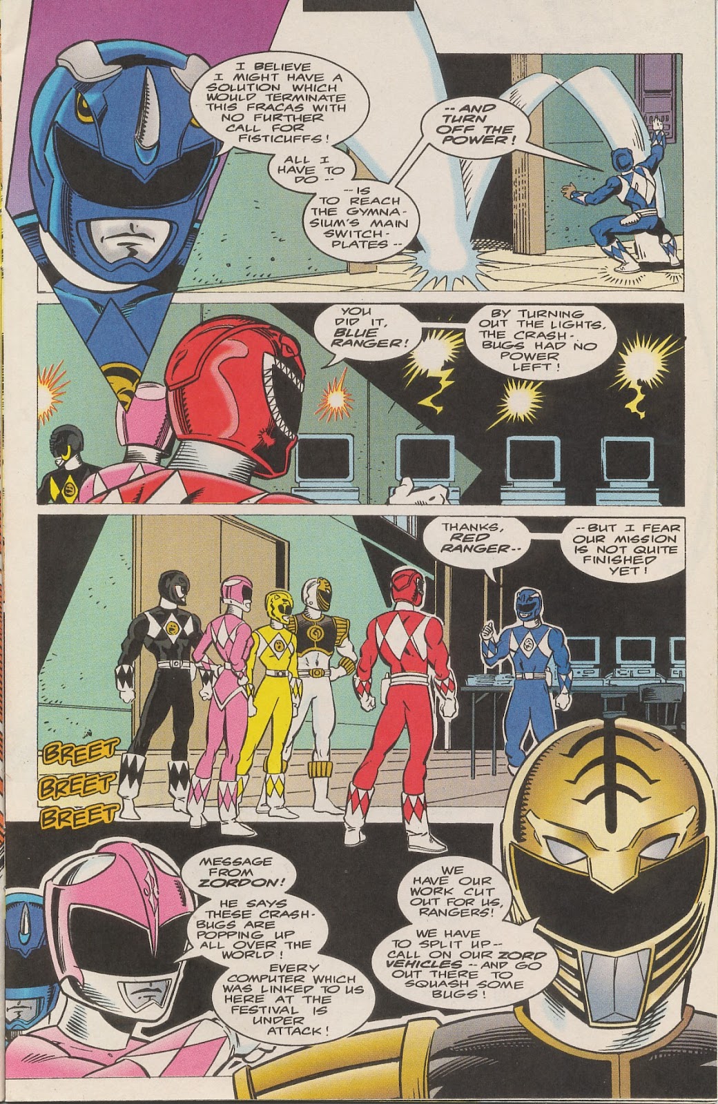 Saban's Mighty Morphin' Power Rangers (1995) issue 1 - Page 9