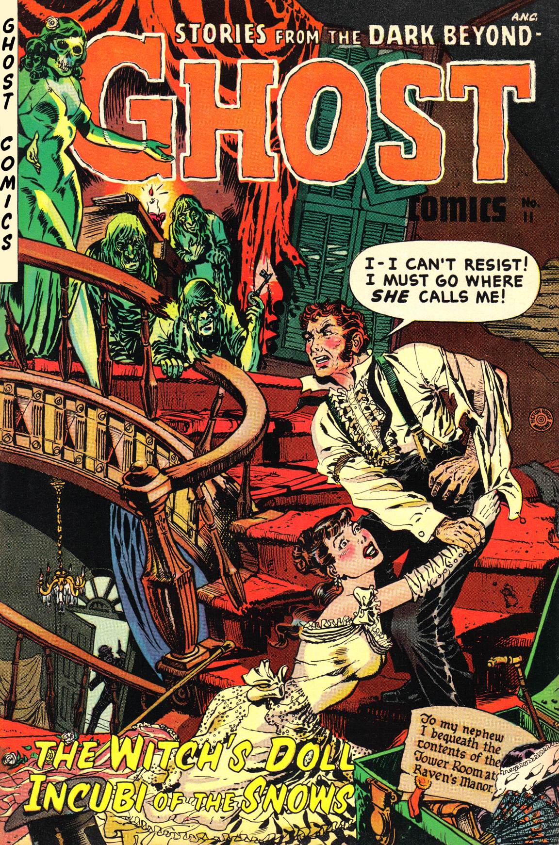 Read online Ghost Comics comic -  Issue #11 - 1