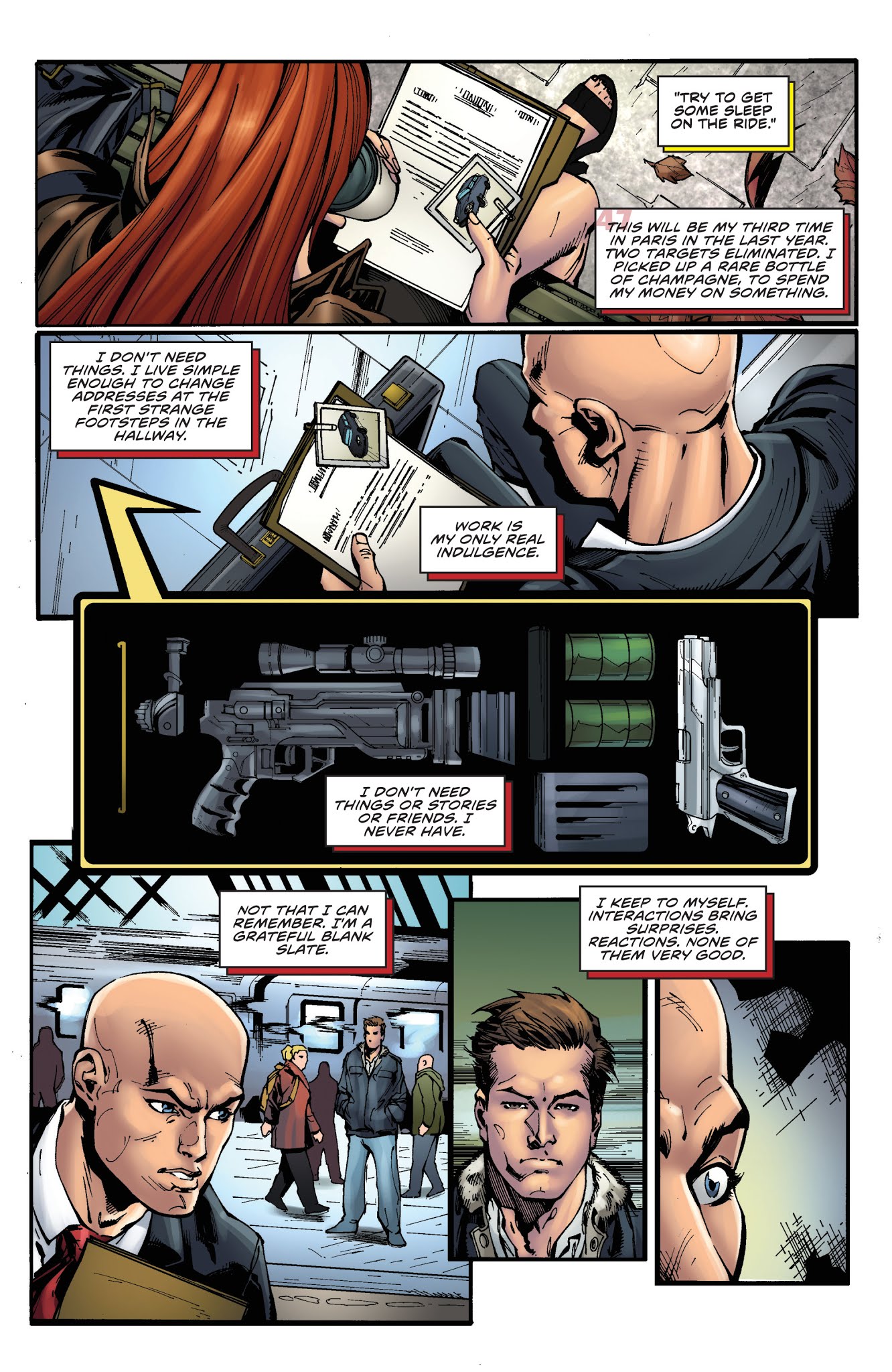 Read online Agent 47: Birth of the Hitman comic -  Issue #6 - 7