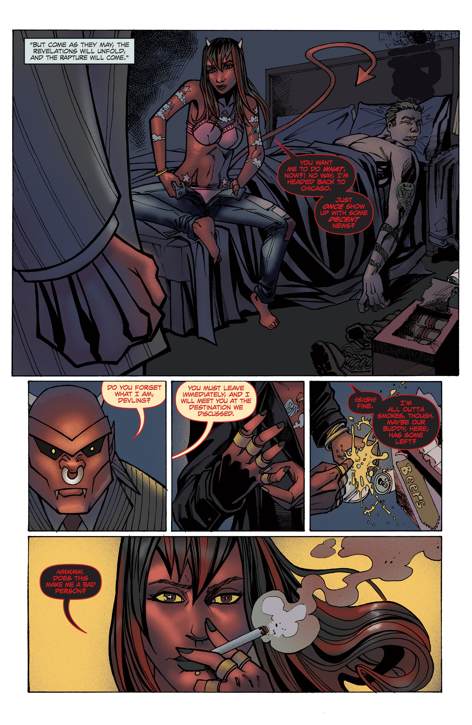 Read online Mercy Sparx (2013) comic -  Issue #8 - 10