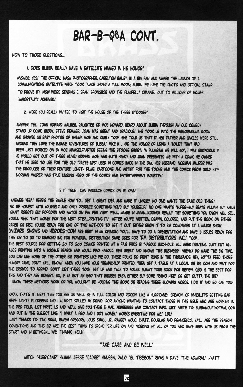 Read online Bubba the Redneck Werewolf comic -  Issue #6 - 34