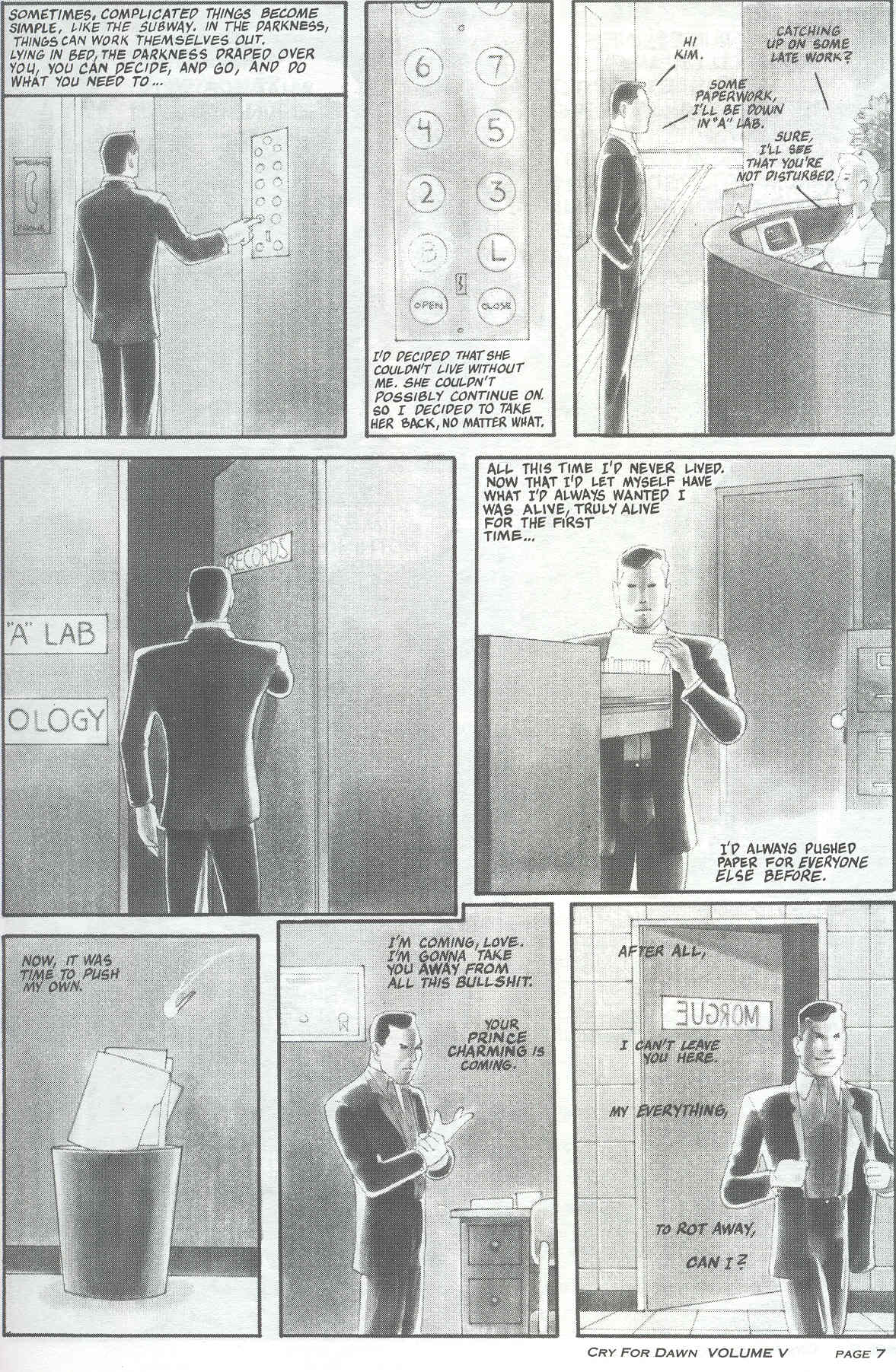 Read online Cry for Dawn comic -  Issue #5 - 9