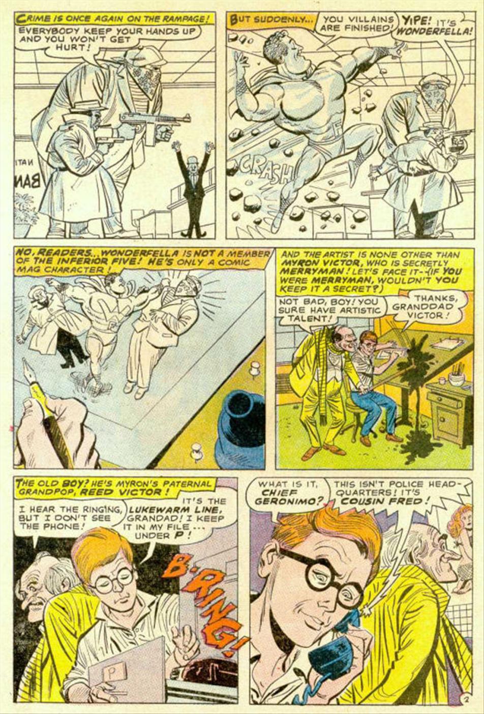 Read online The Inferior Five comic -  Issue #1 - 4