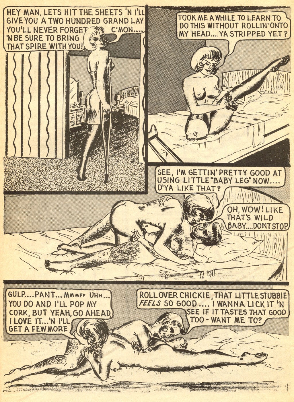 Read online Amputee Love comic -  Issue # Full - 21