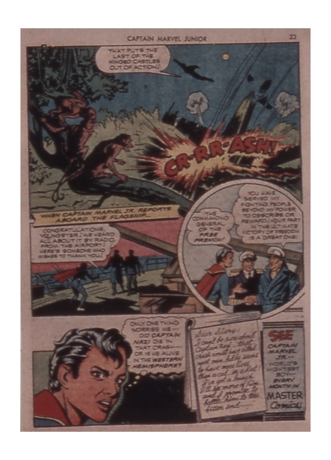 Read online Captain Marvel, Jr. comic -  Issue #1 - 23