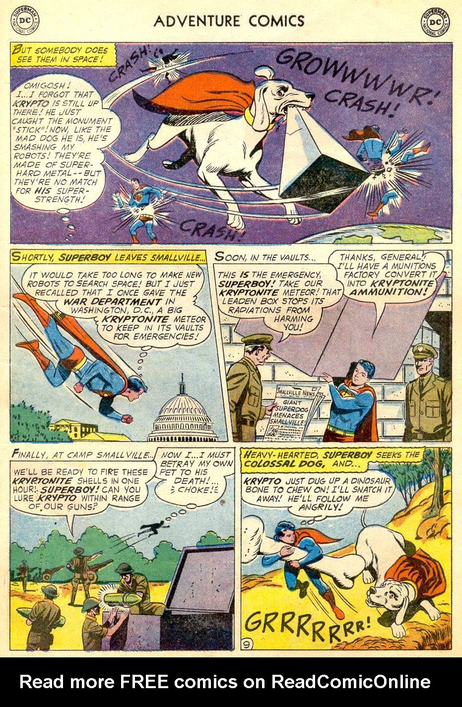 Read online Adventure Comics (1938) comic -  Issue #262 - 11