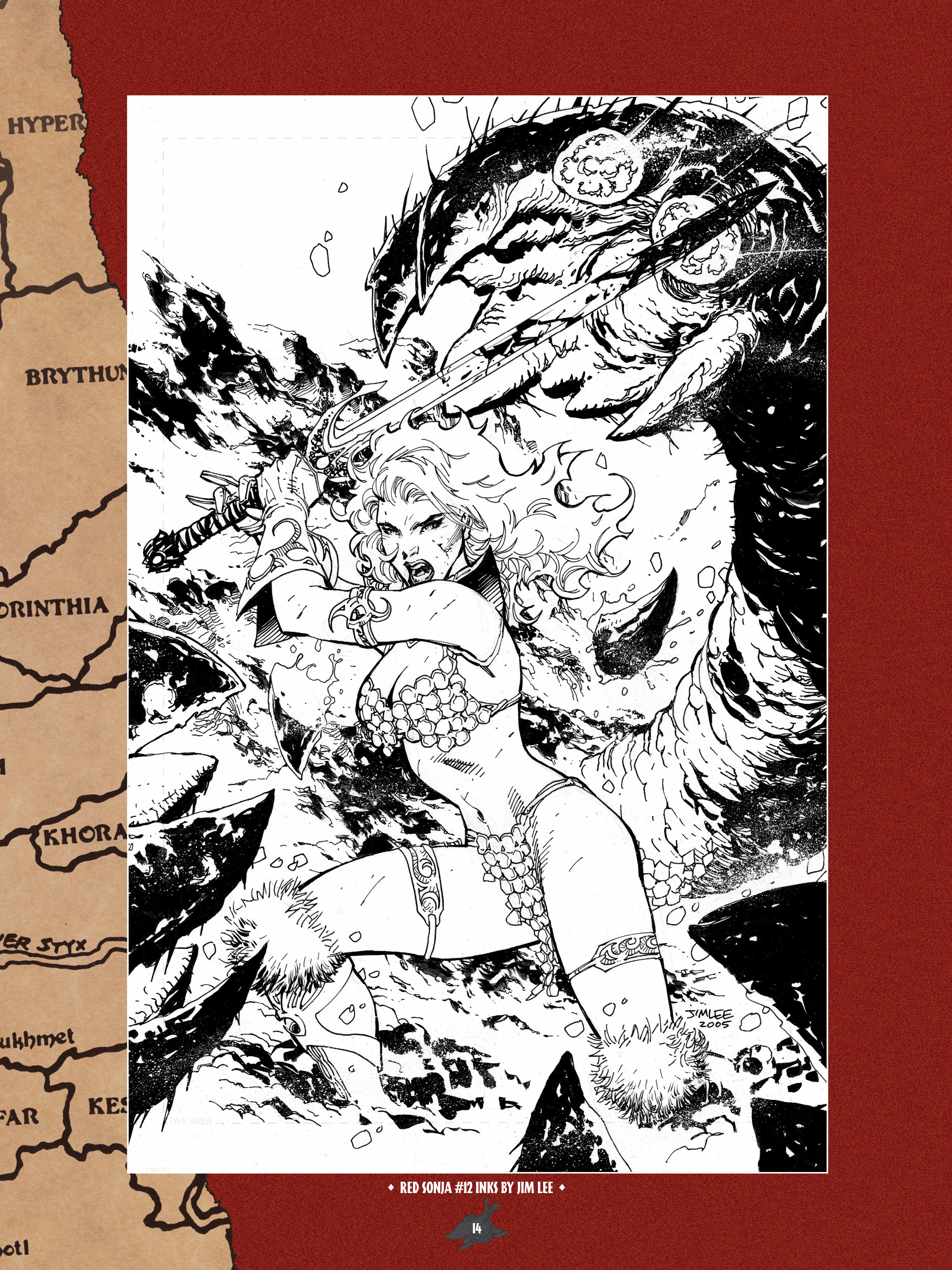 Read online The Art of Red Sonja comic -  Issue # TPB 1 (Part 1) - 15