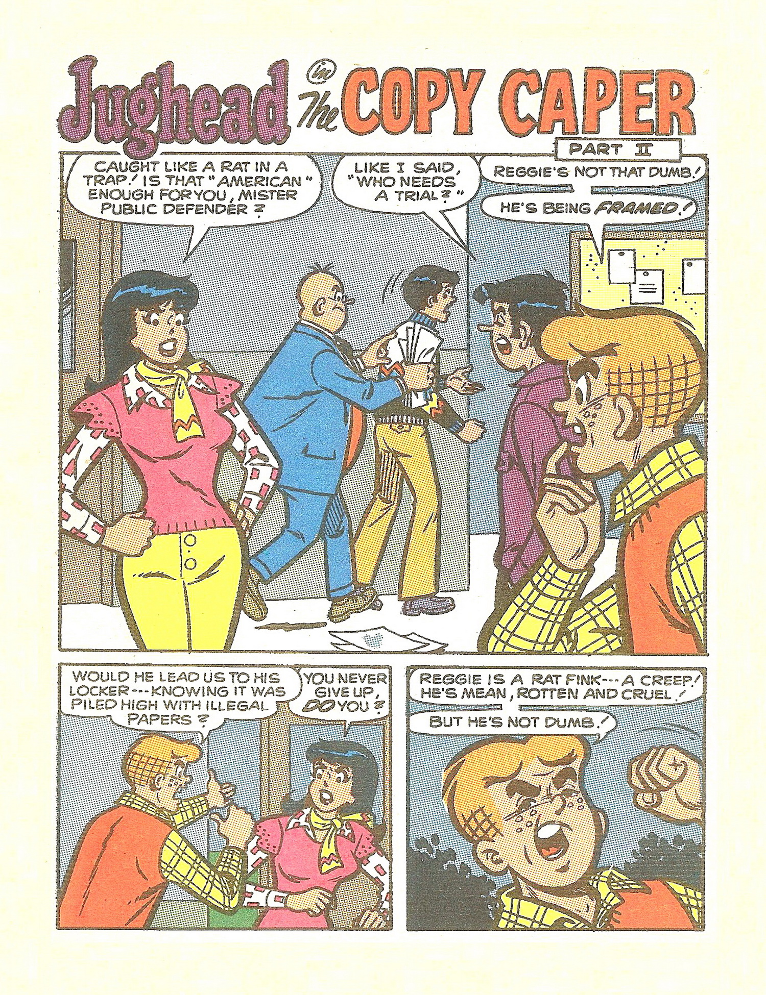 Read online Jughead Jones Comics Digest comic -  Issue #61 - 106