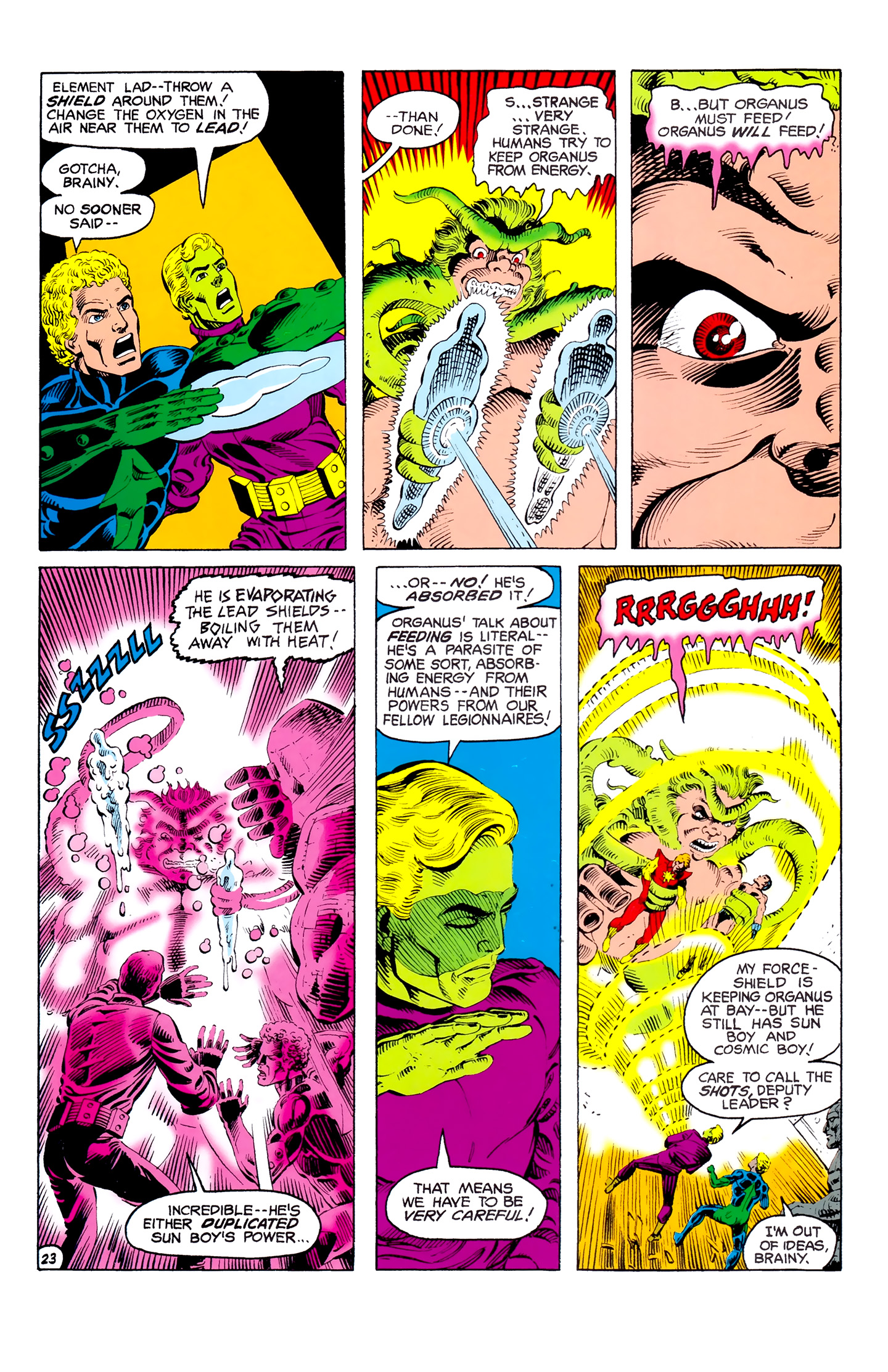 Read online Legion of Super-Heroes (1980) comic -  Issue #284 - 24