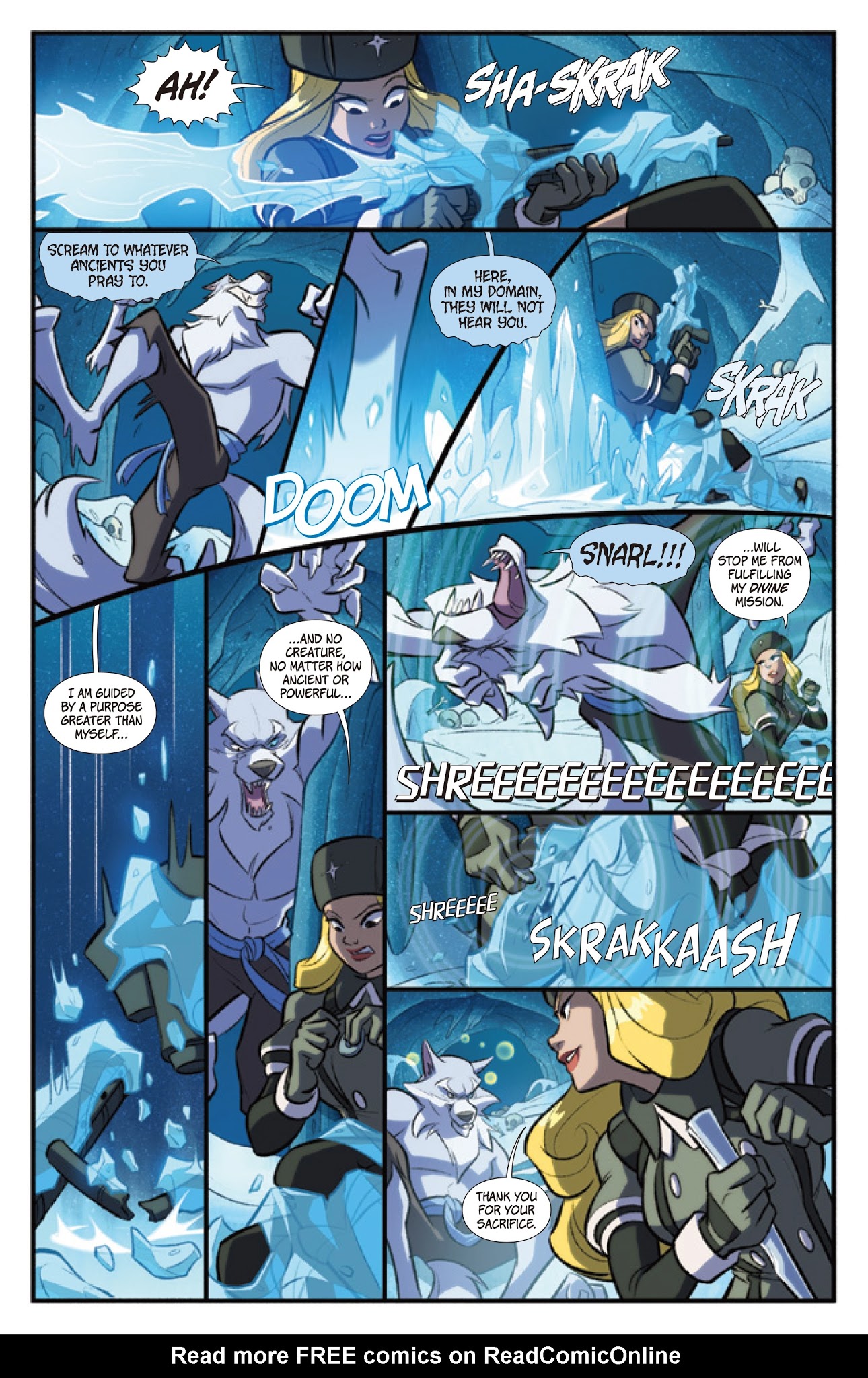 Read online Street Fighter VS Darkstalkers comic -  Issue #7 - 22