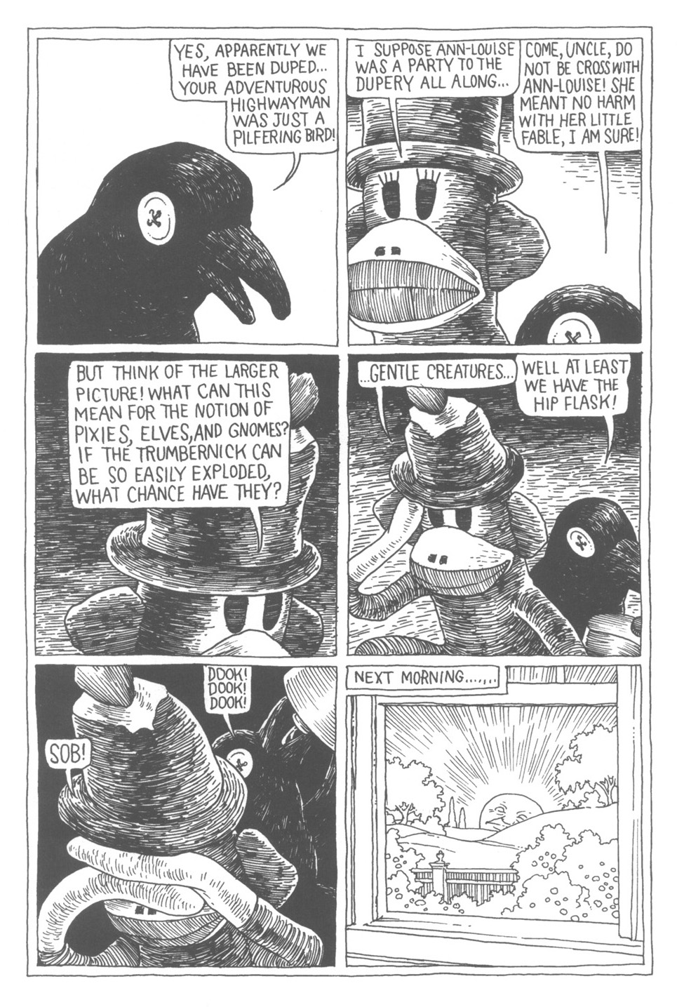 Read online Tony Millionaire's Sock Monkey (1999) comic -  Issue #2 - 13