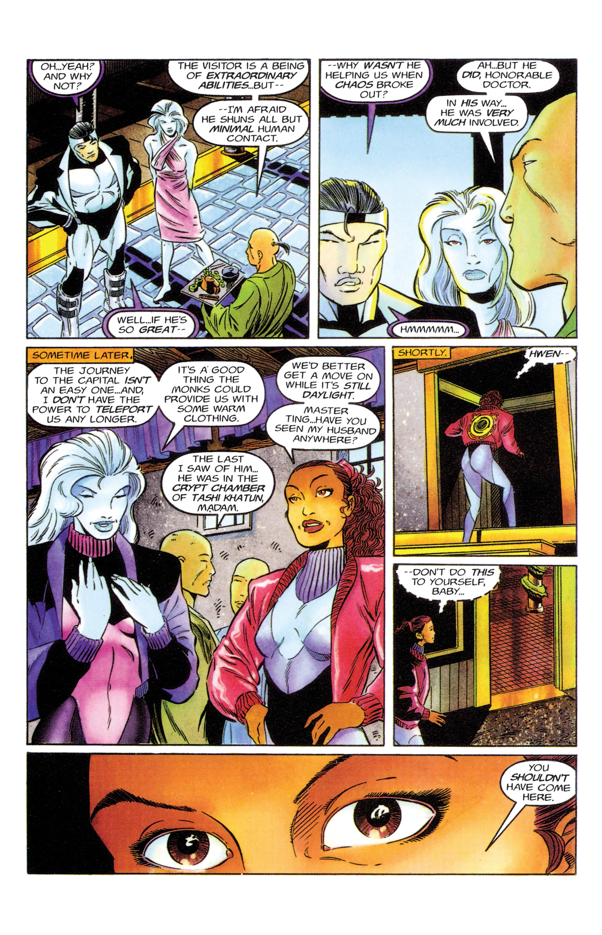Read online The Second Life of Doctor Mirage comic -  Issue #12 - 5