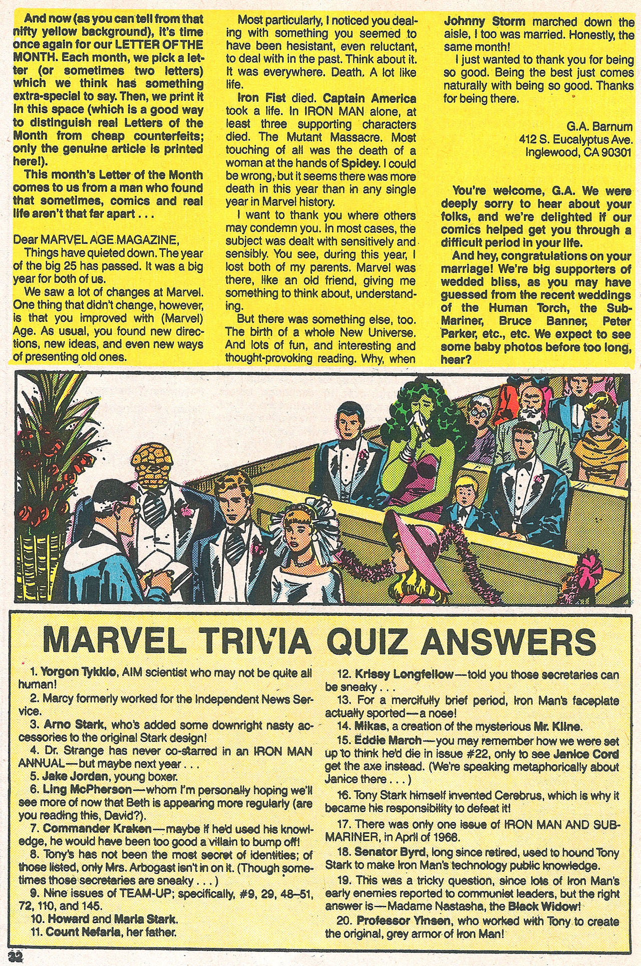 Read online Marvel Age comic -  Issue #55 - 32