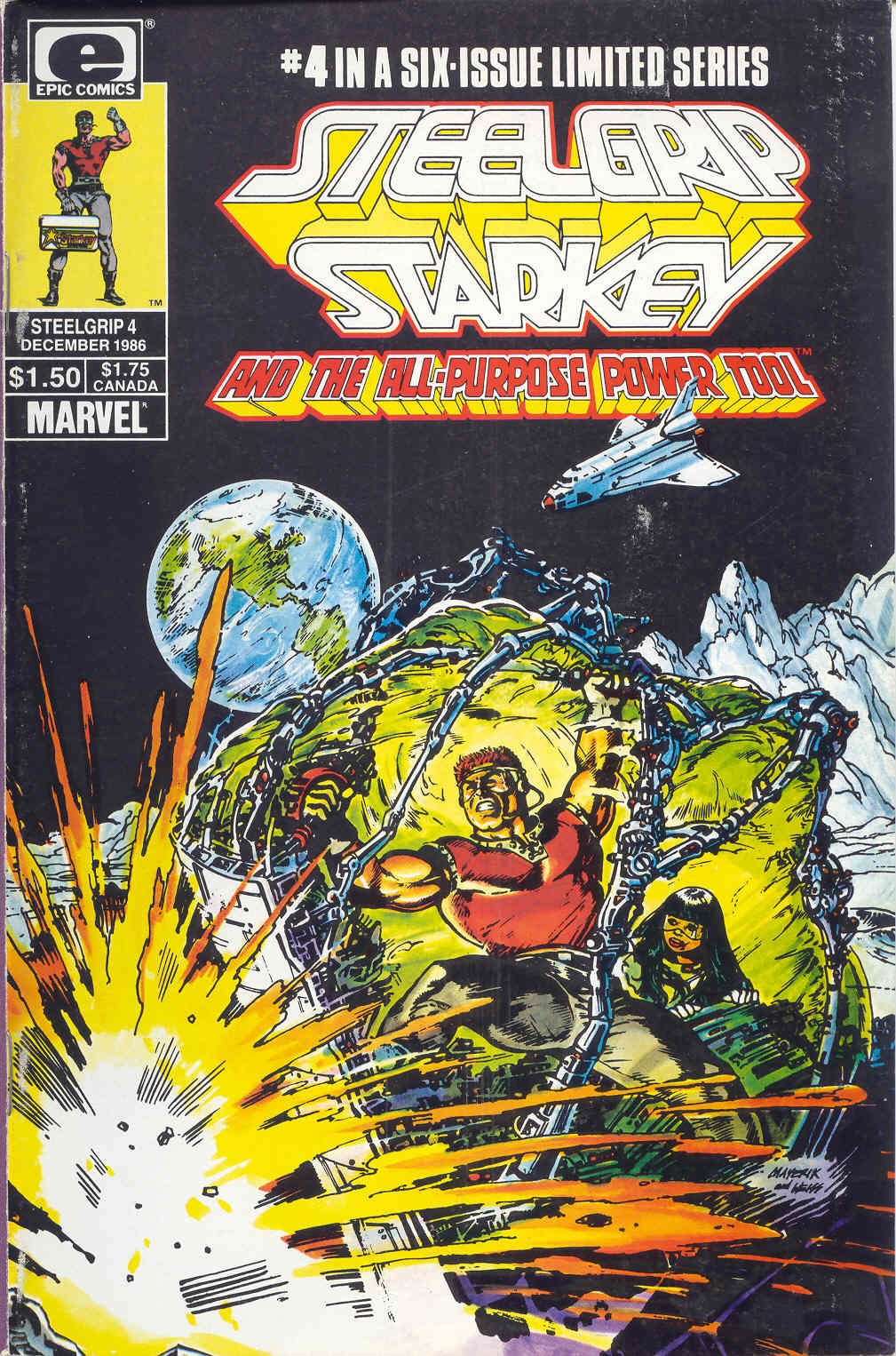 Read online Steelgrip Starkey comic -  Issue #4 - 1