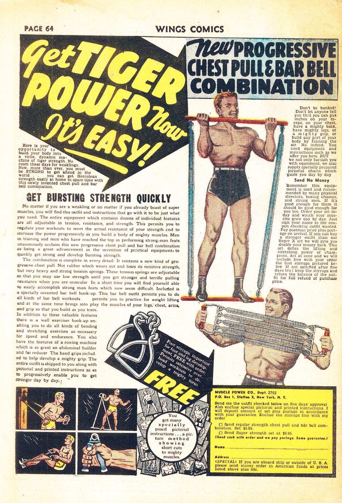 Read online Wings Comics comic -  Issue #31 - 65