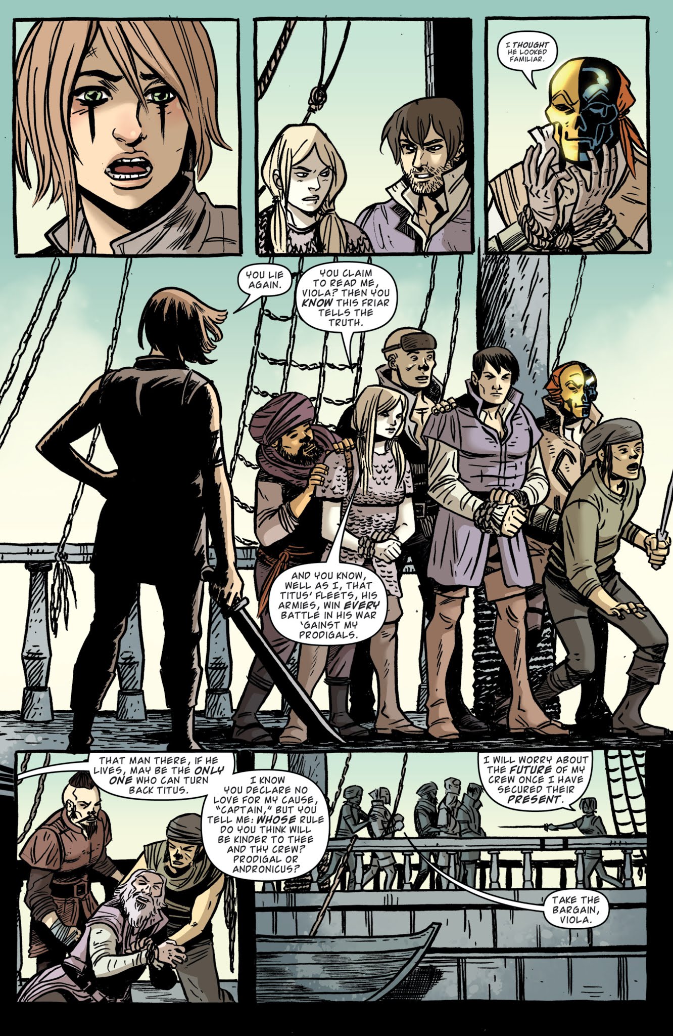 Read online Kill Shakespeare: The Mask of Night comic -  Issue #3 - 13