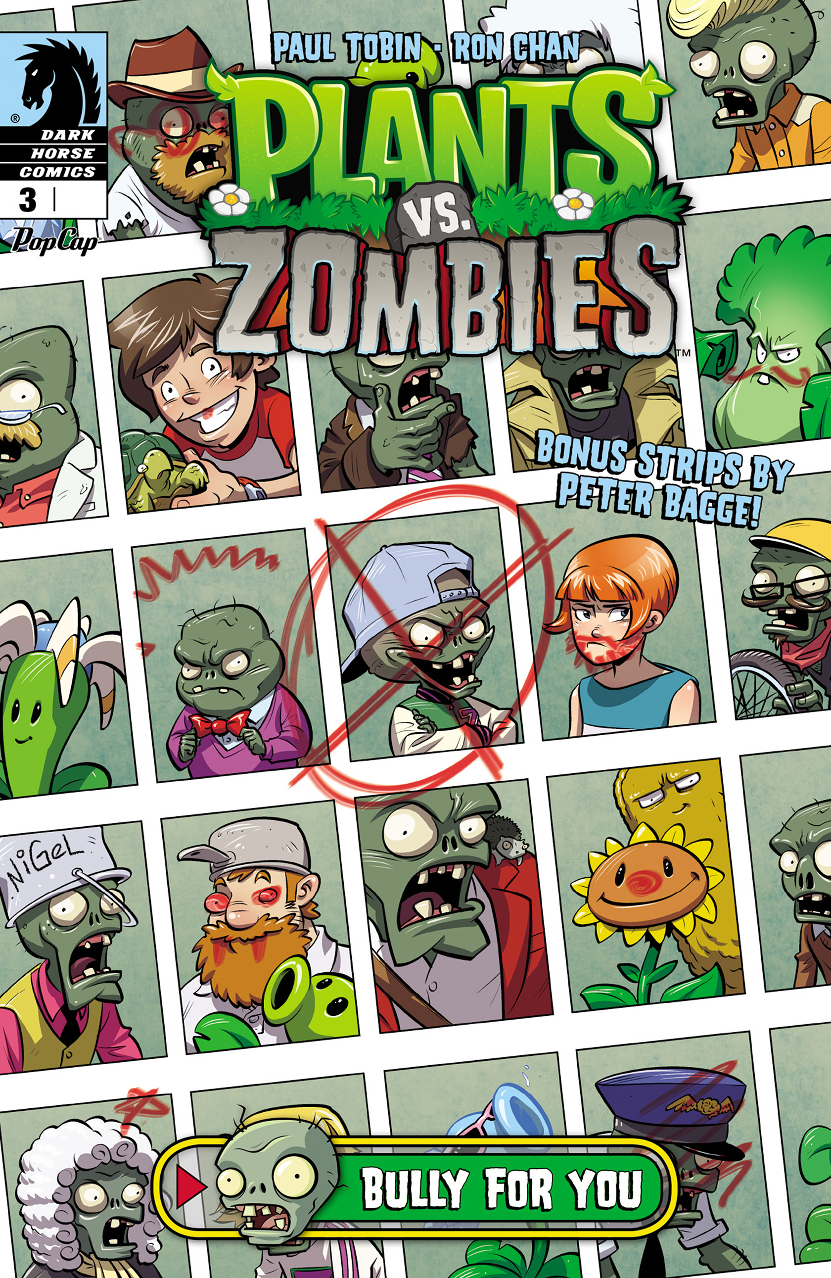 Read online Plants vs. Zombies: Bully For You comic -  Issue #3 - 1