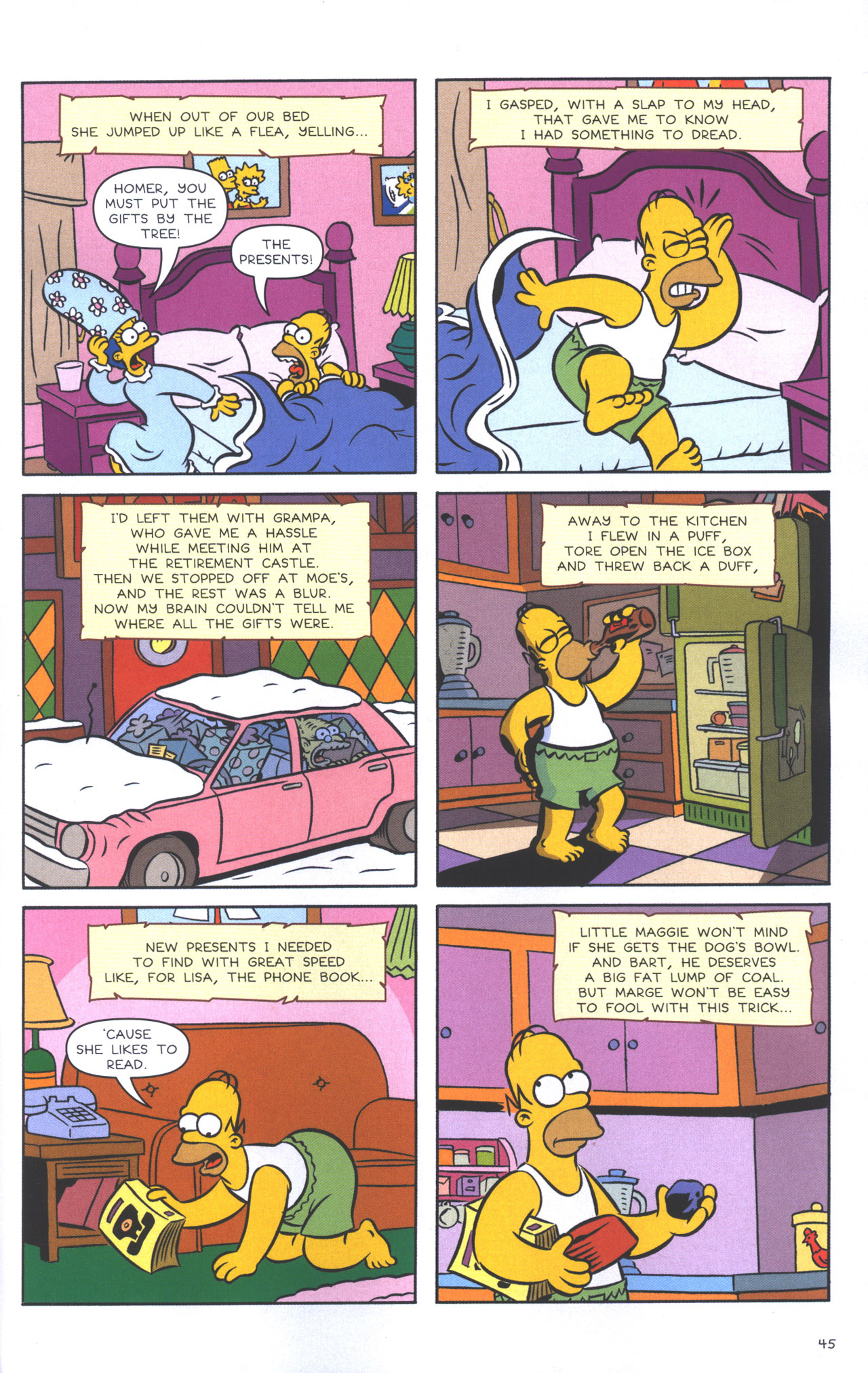 Read online The Simpsons Winter Wingding comic -  Issue #4 - 47