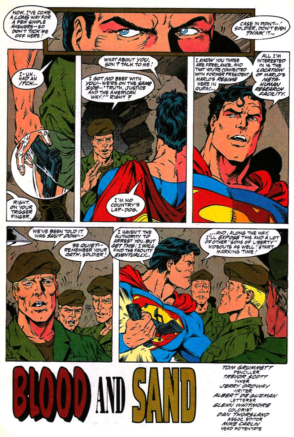 Read online Adventures of Superman (1987) comic -  Issue #490 - 4
