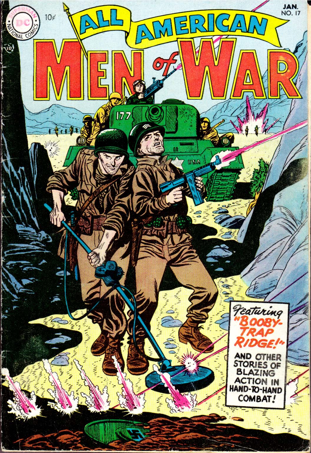 Read online All-American Men of War comic -  Issue #17 - 1