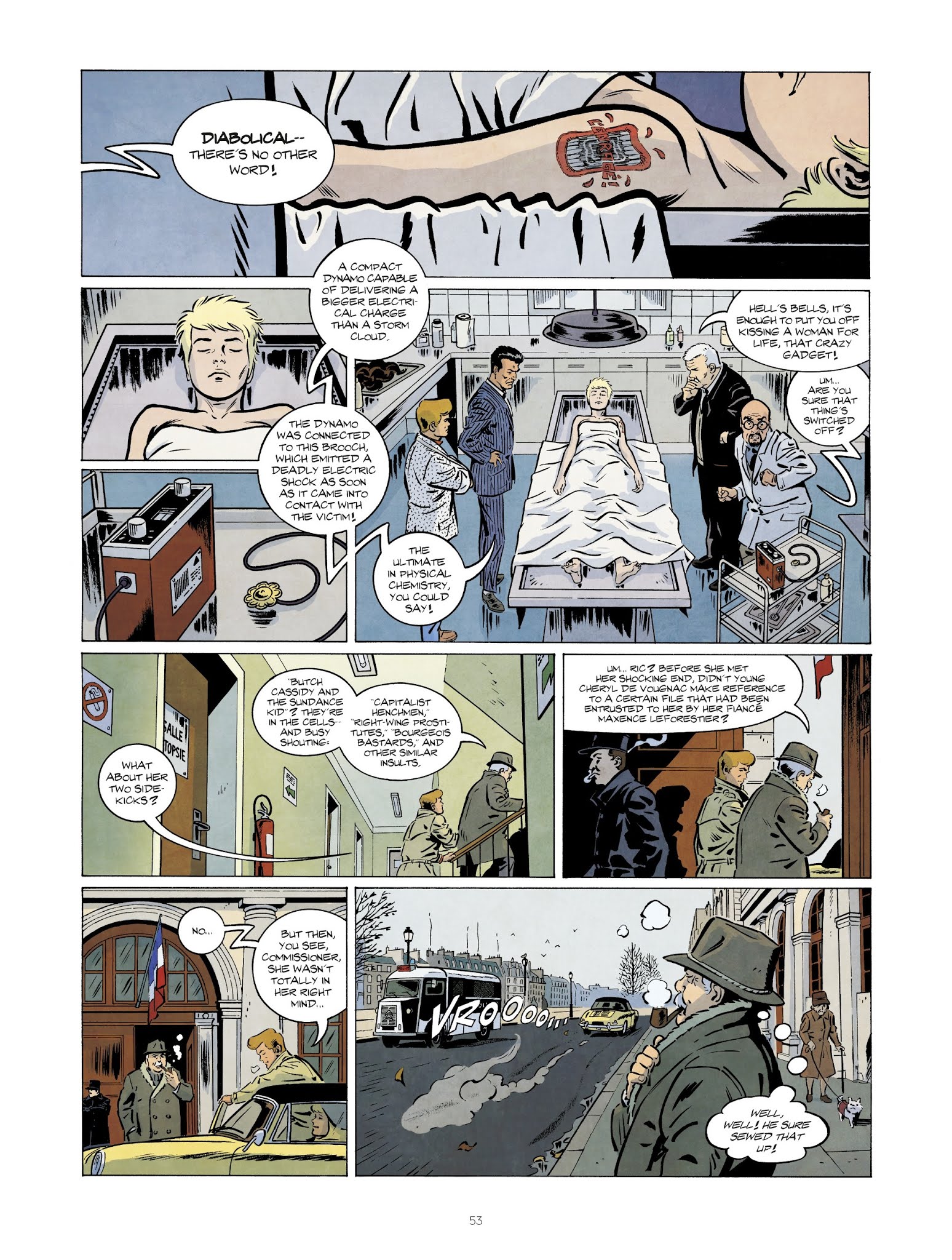 Read online The Mighty Return of Ric Hochet comic -  Issue #2 - 53