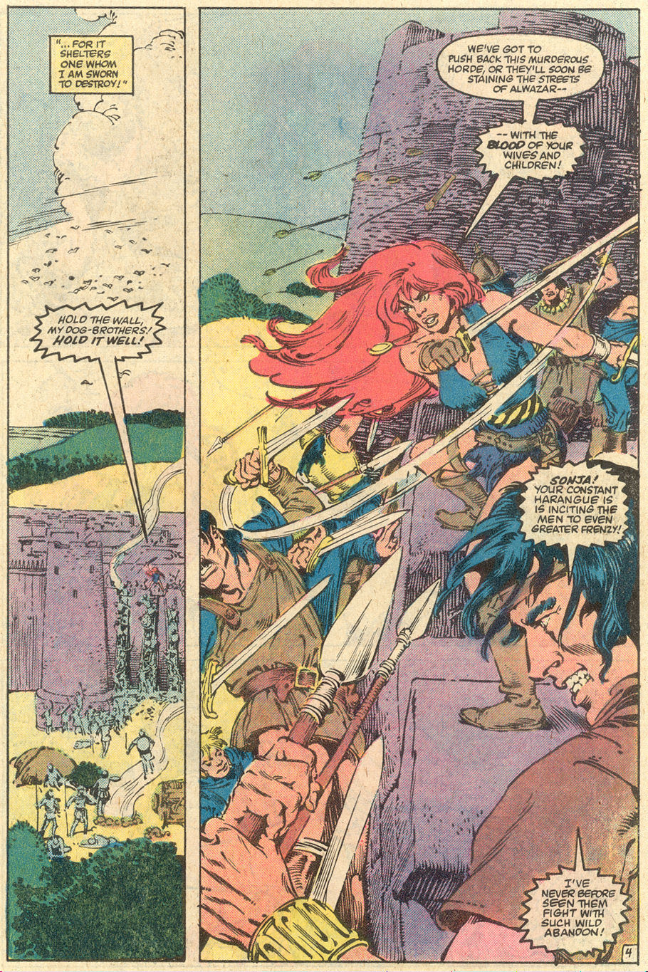 Read online Red Sonja (3rd Series) comic -  Issue #3 - 4
