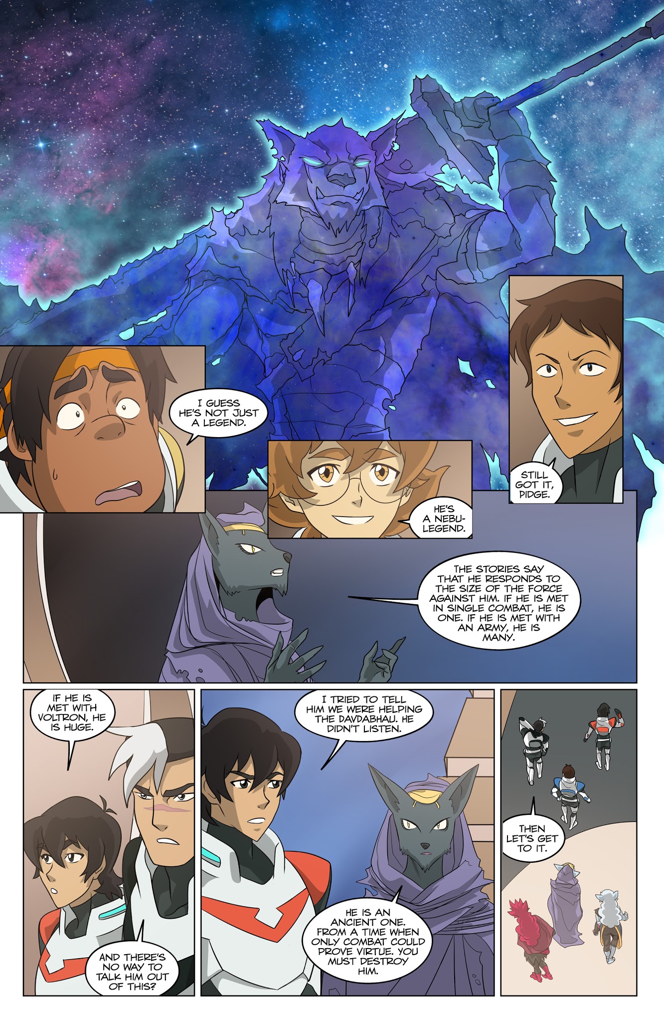 Read online Voltron Legendary Defender (2017) comic -  Issue #3 - 14