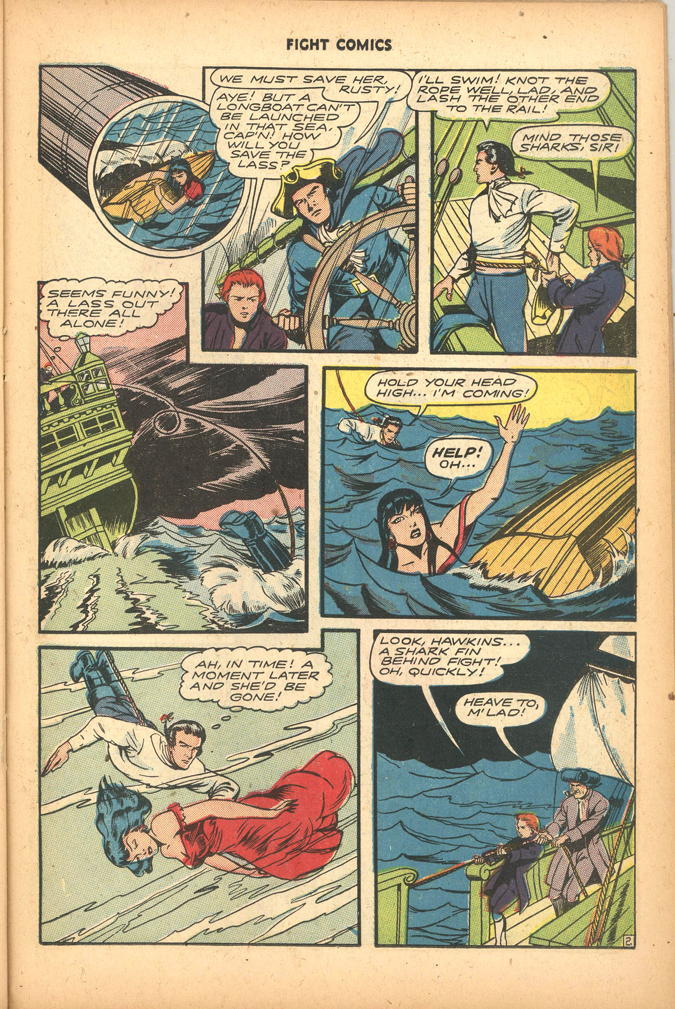 Read online Fight Comics comic -  Issue #48 - 31