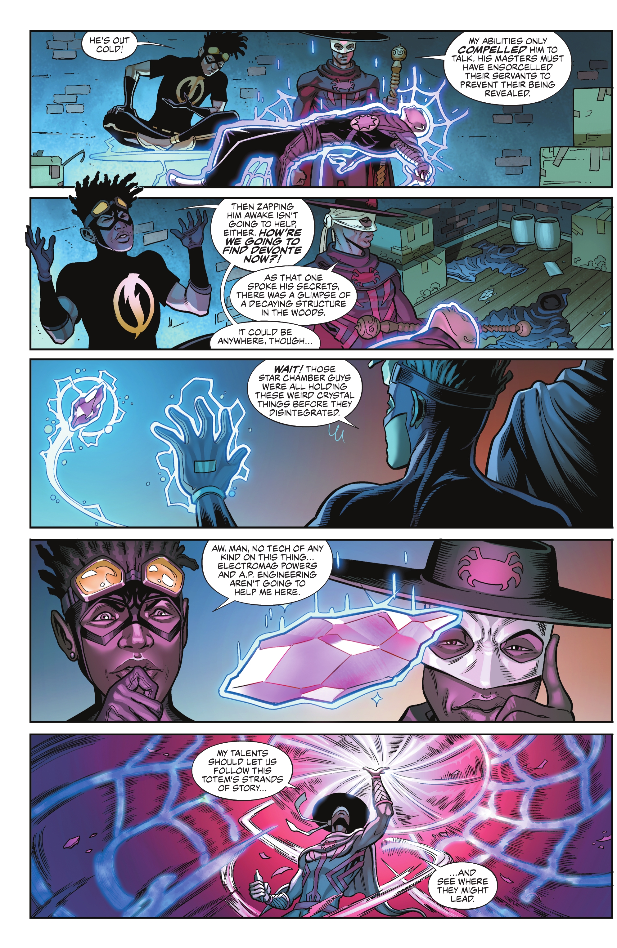 Read online Static Team-Up: Anansi comic -  Issue # Full - 14