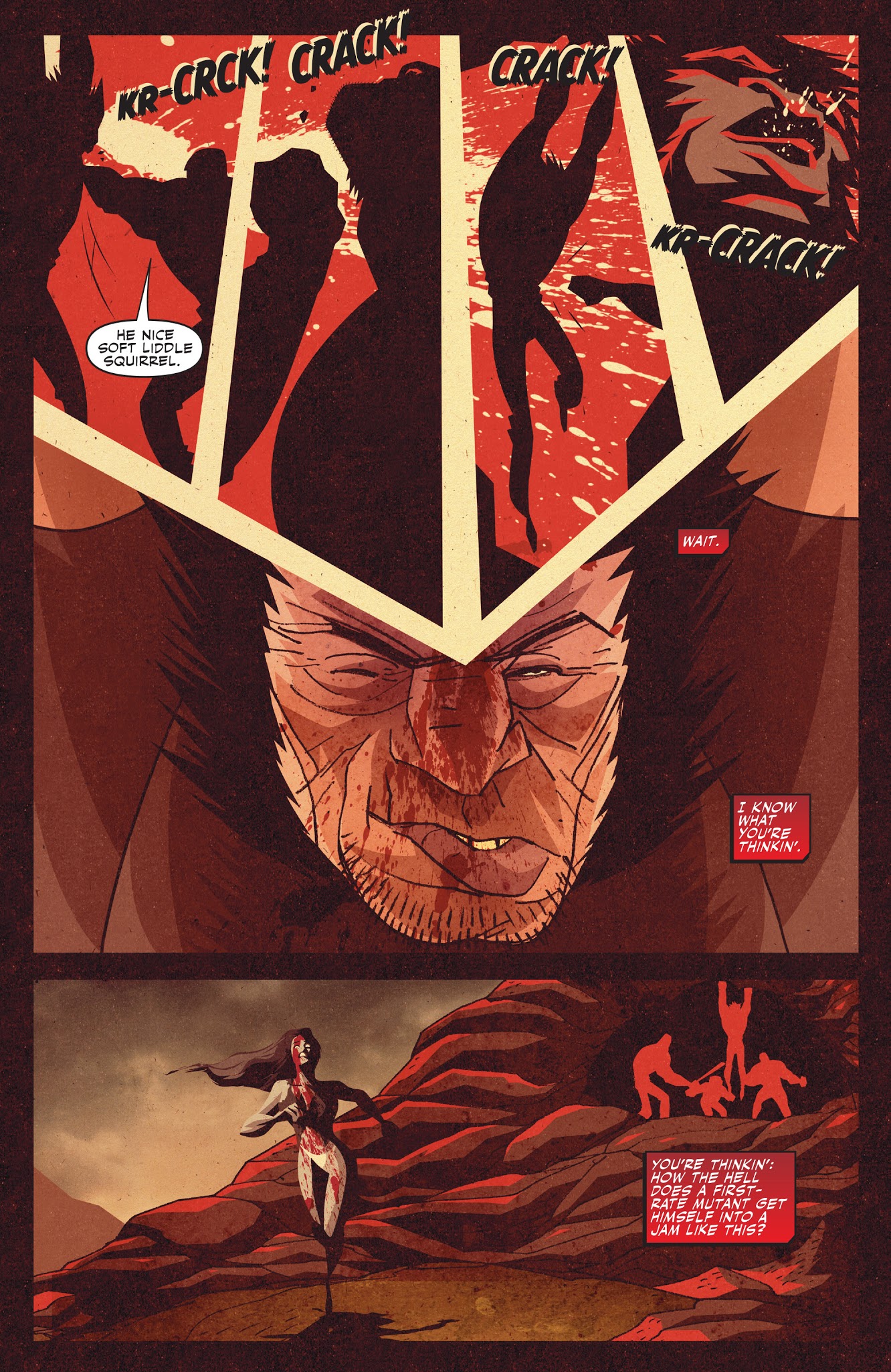 Read online Wolverine: Flies to a Spider comic -  Issue # TPB - 64
