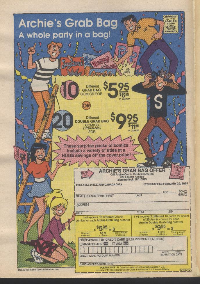 Read online Archie...Archie Andrews, Where Are You? Digest Magazine comic -  Issue #78 - 66