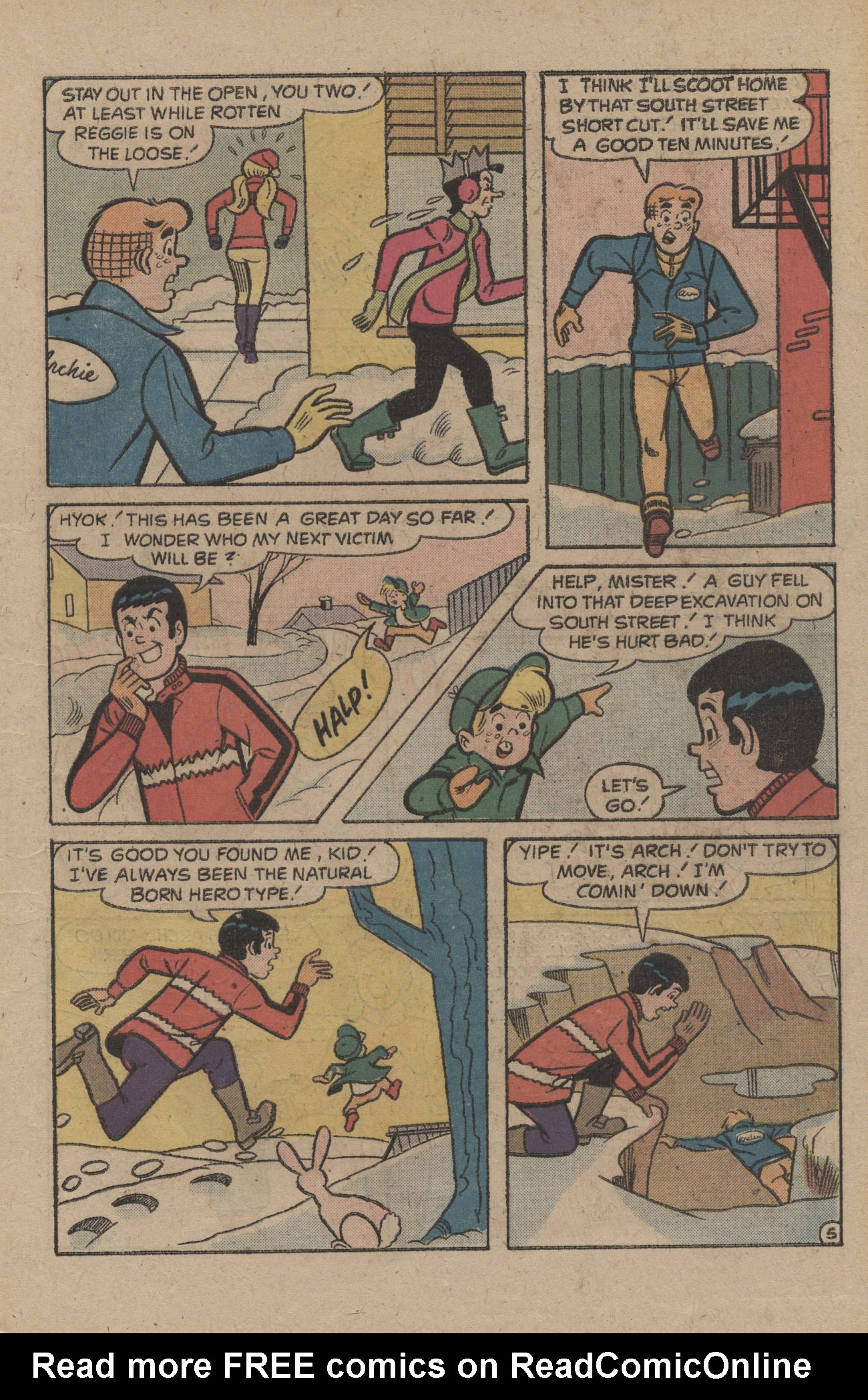 Read online Reggie and Me (1966) comic -  Issue #78 - 7