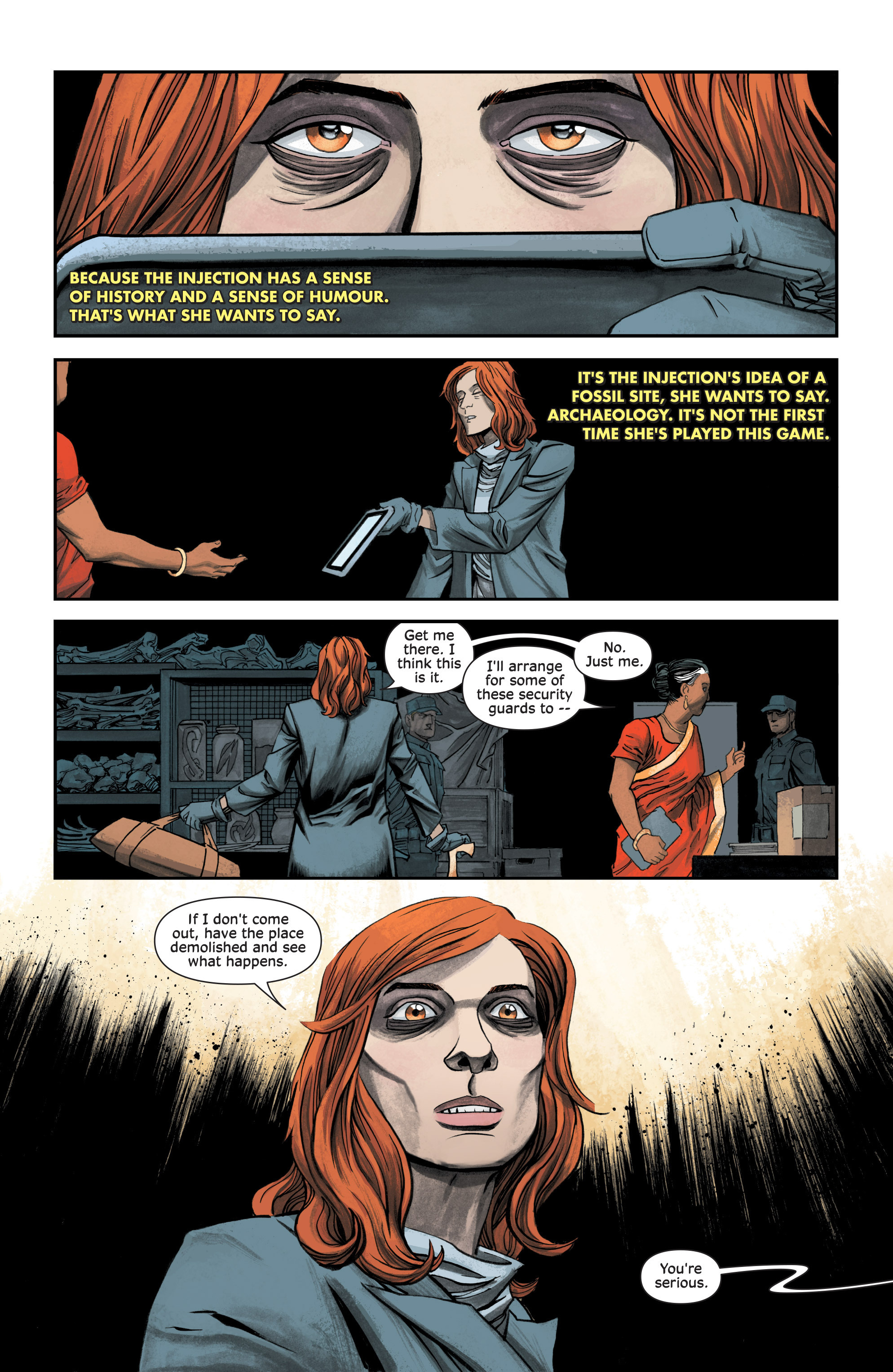 Read online Injection comic -  Issue #4 - 8