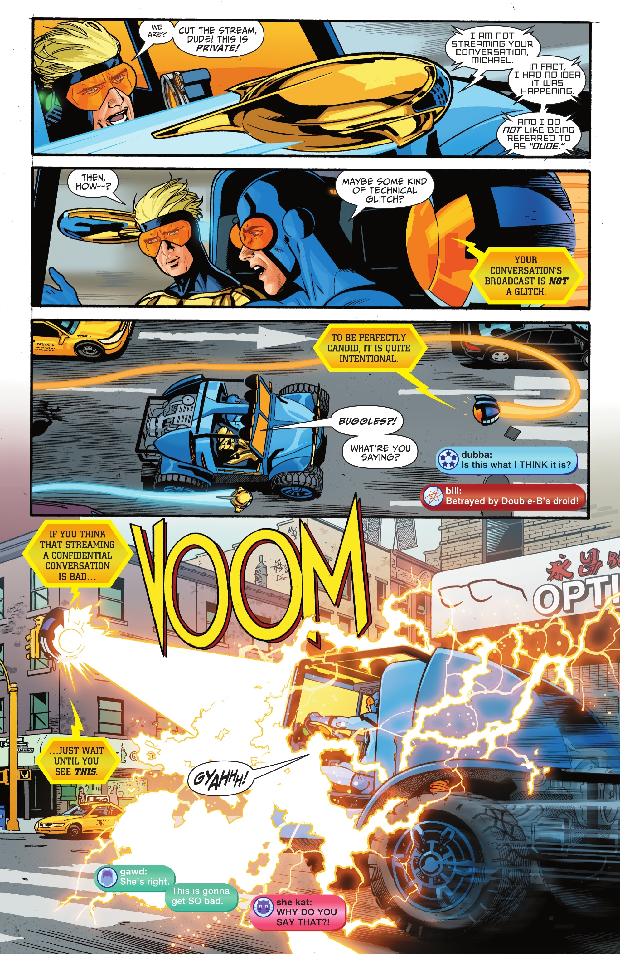 Read online Blue & Gold comic -  Issue #8 - 6