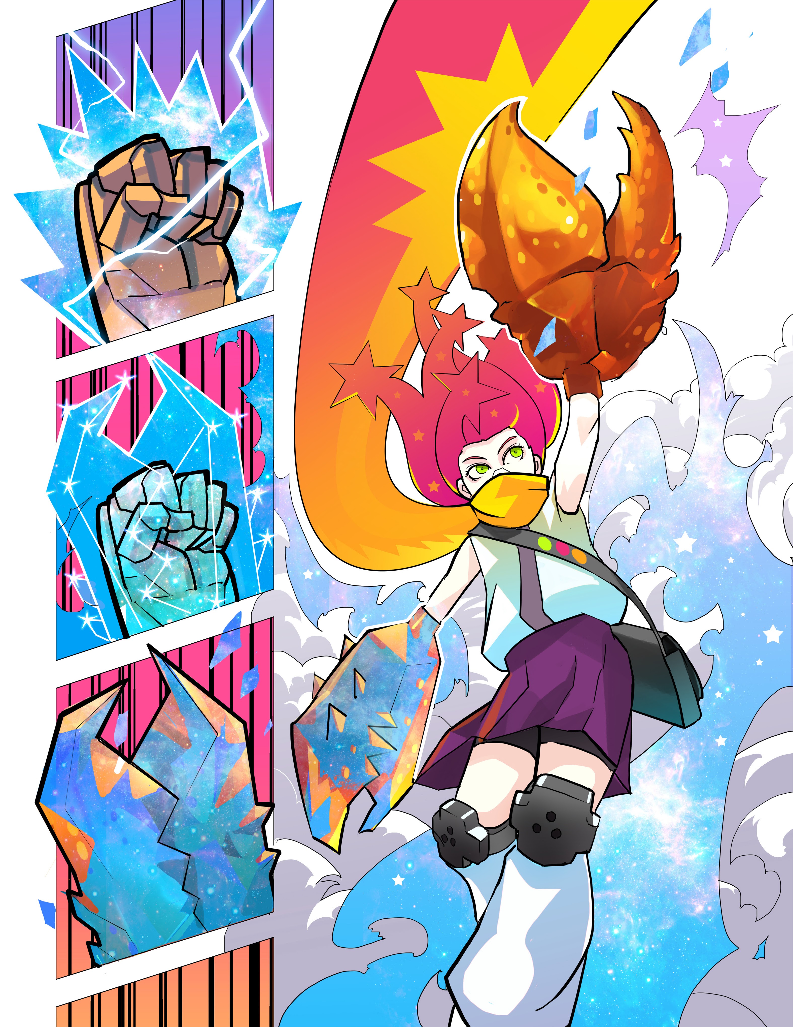 Read online Starpunch Girl comic -  Issue #5 - 19