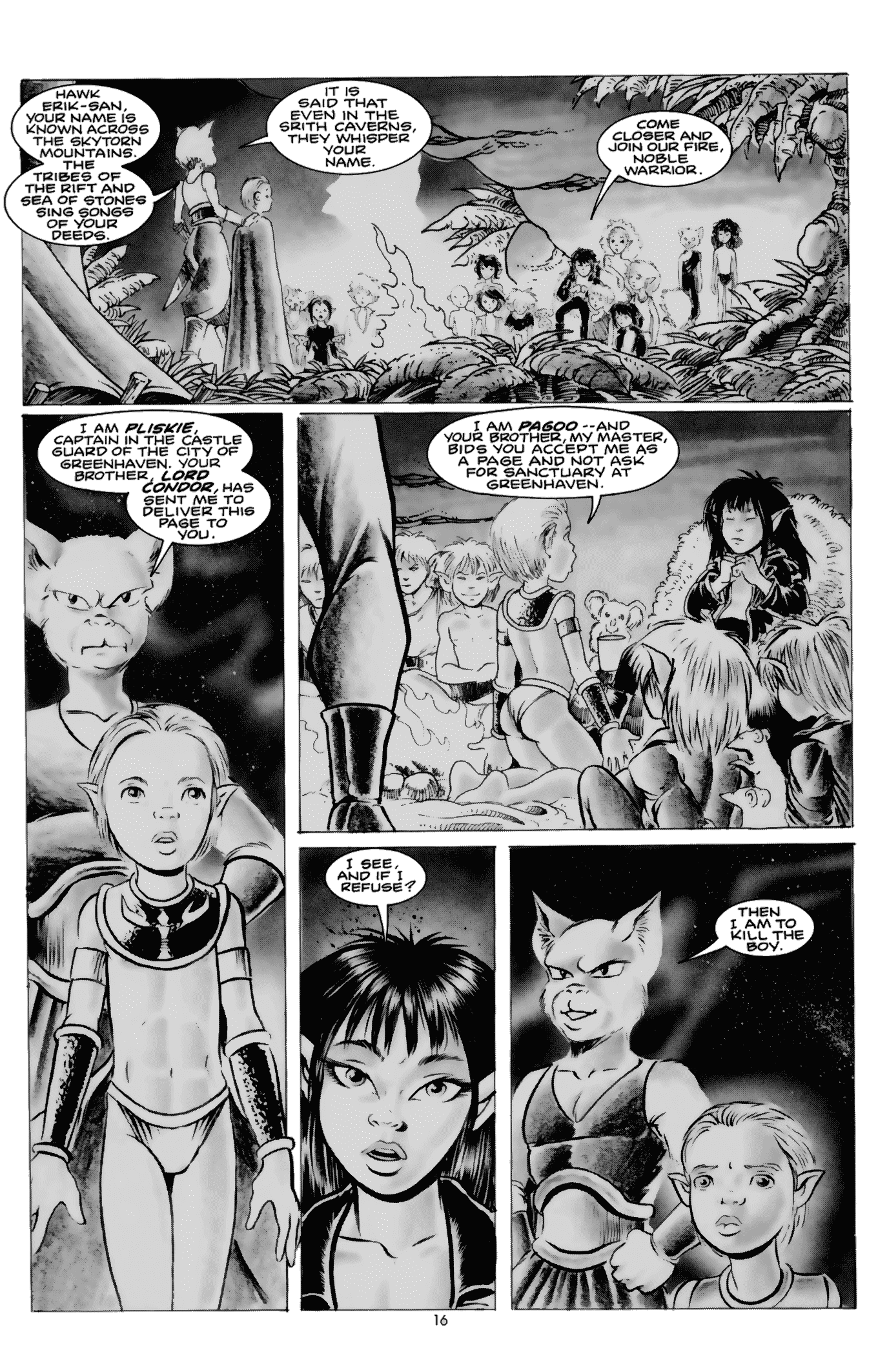 Read online ElfLord (1997) comic -  Issue #6 - 18