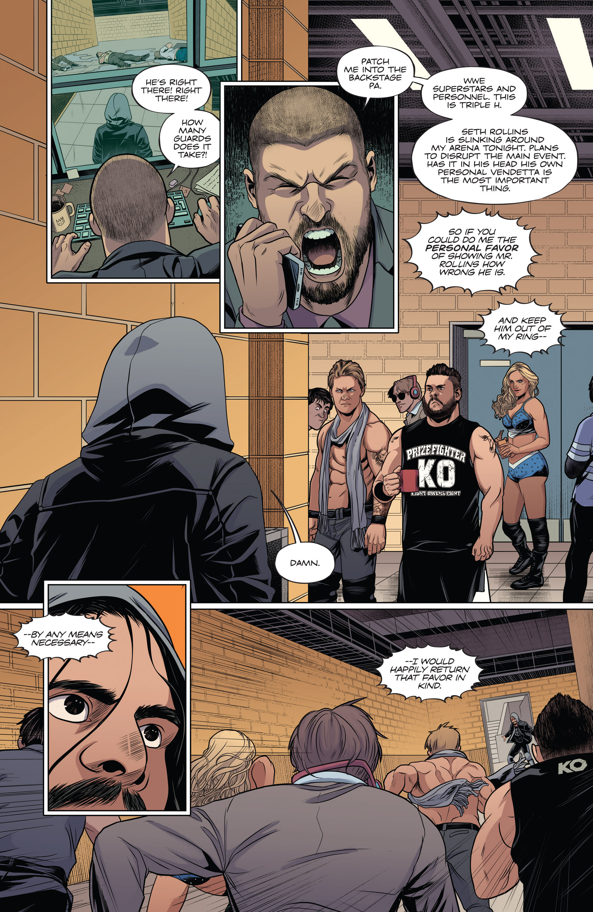 Read online WWE comic -  Issue #4 - 14