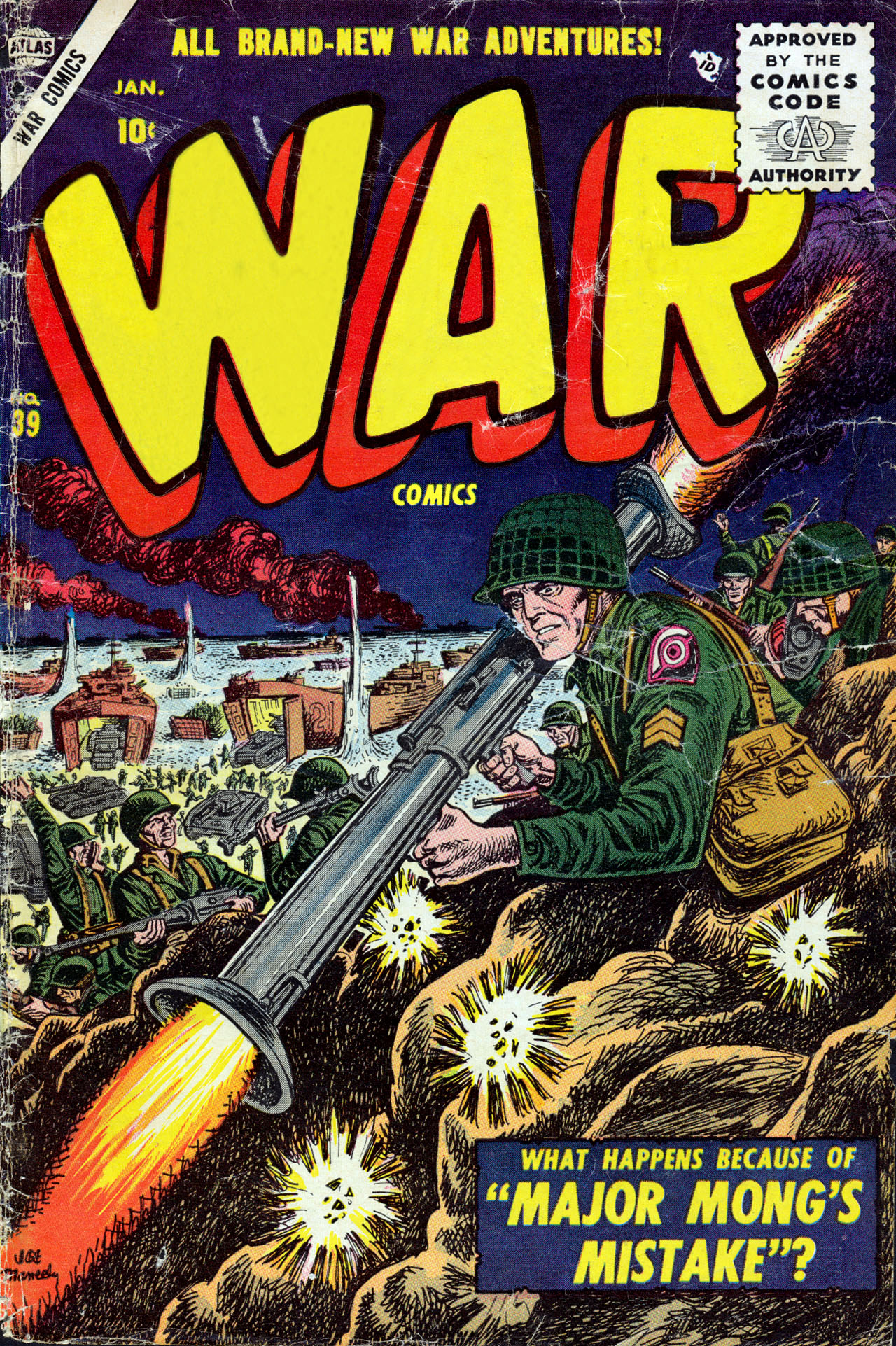 Read online War Comics comic -  Issue #39 - 1