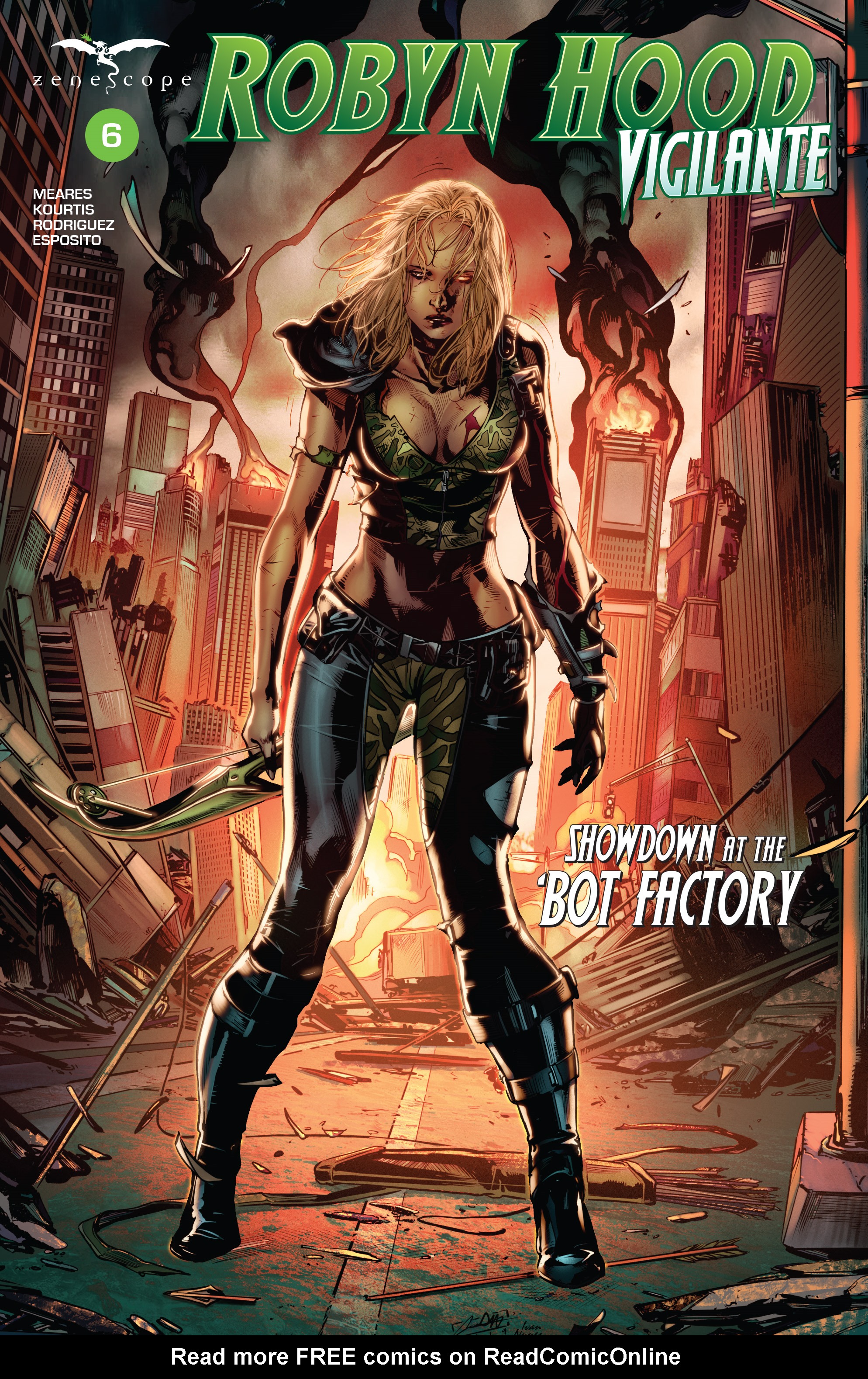 Read online Robyn Hood: Vigilante comic -  Issue #6 - 1