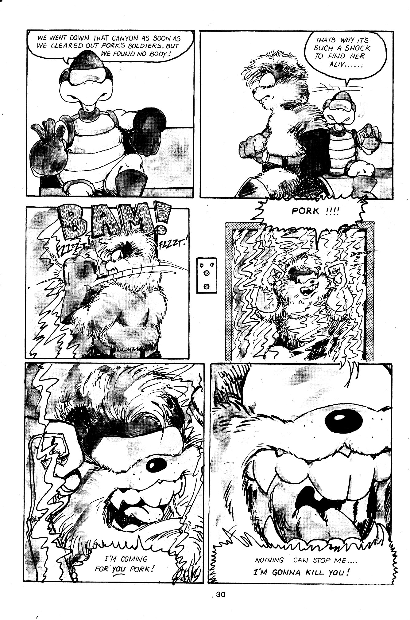 Read online Space Beaver comic -  Issue #1 - 32