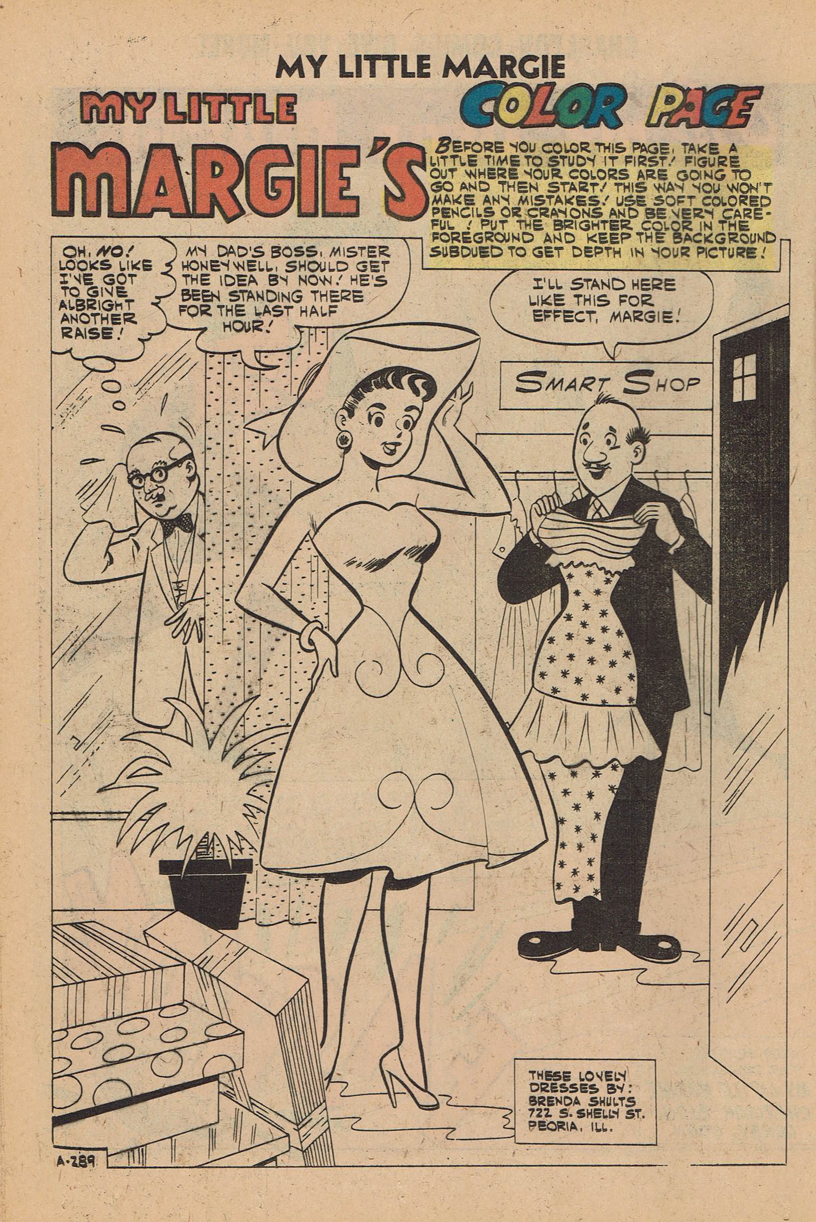 Read online My Little Margie (1954) comic -  Issue #35 - 19