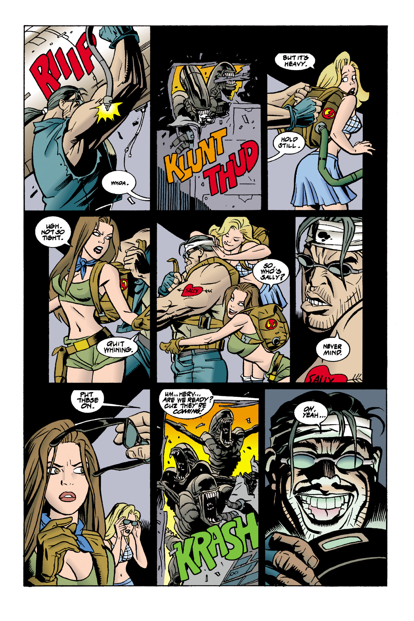 Read online Aliens: Mondo Heat comic -  Issue # Full - 9