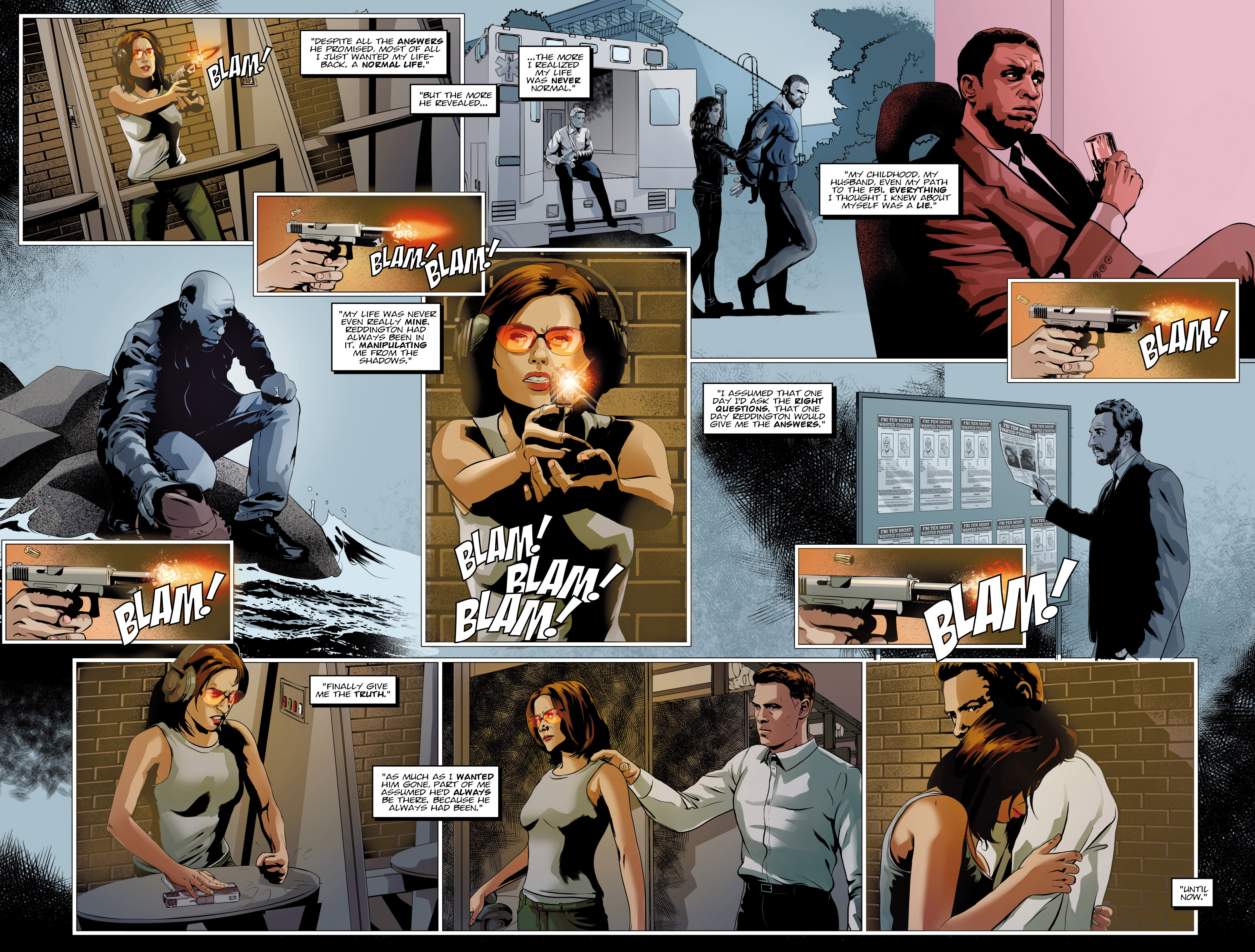 Read online The Blacklist comic -  Issue #3 - 4